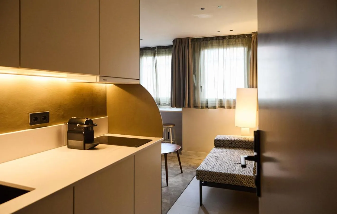 Bedroom in Senator Barcelona Apartments