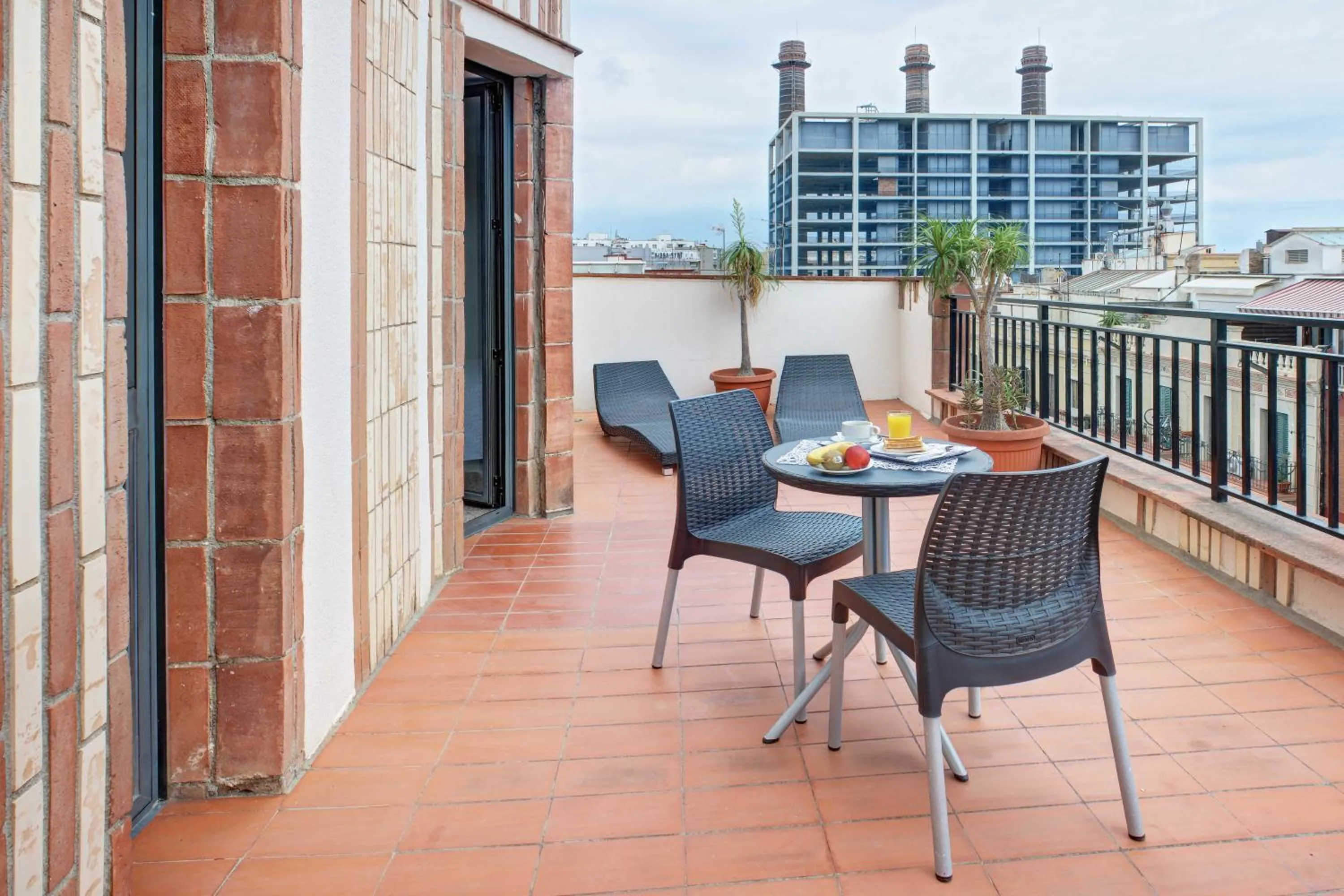 Balcony/Terrace in Hotel Nuevo Triunfo