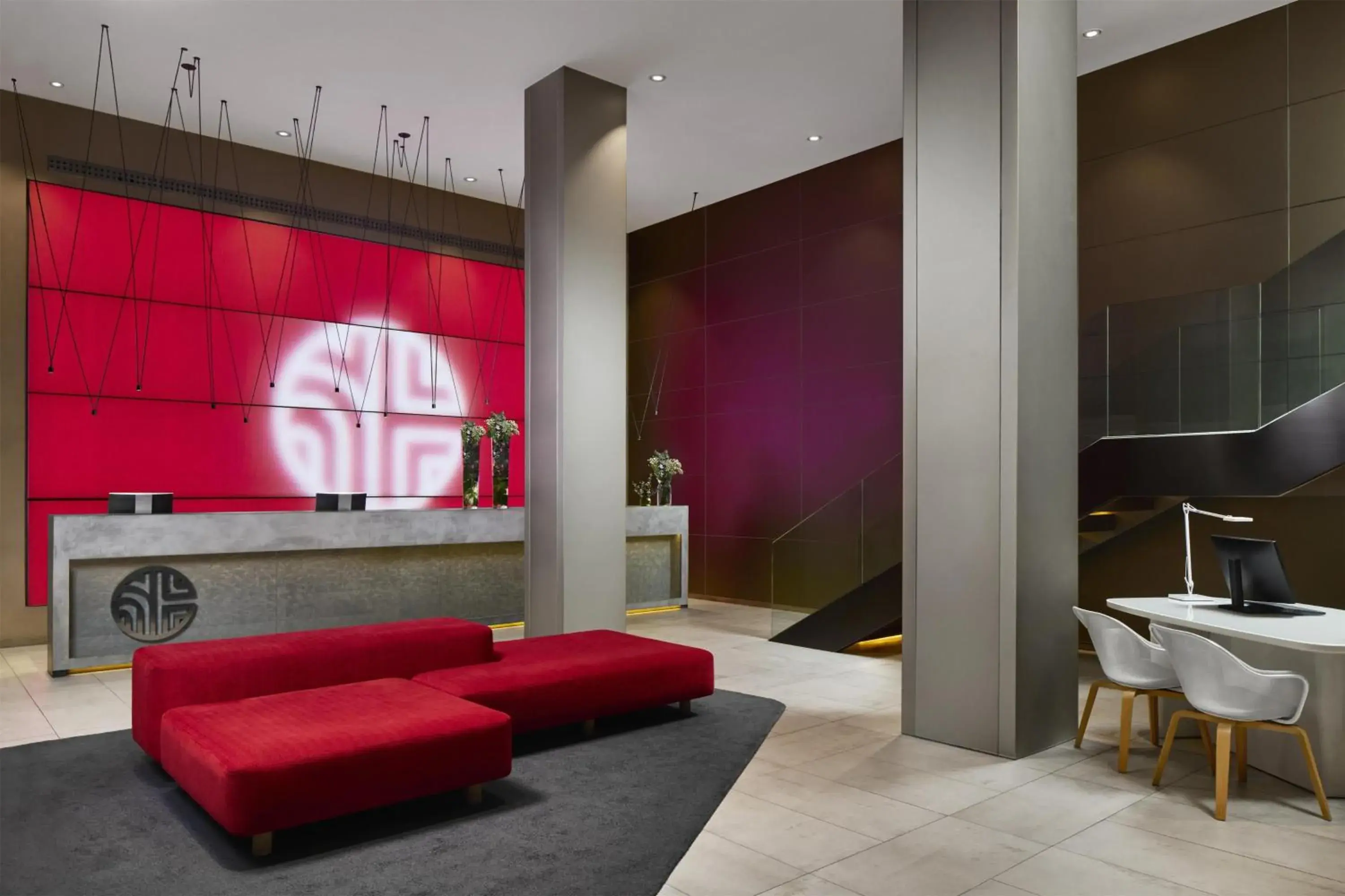 Lobby or reception in NH Collection Madrid Colón Lobby or reception in NH Collection Madrid Colón