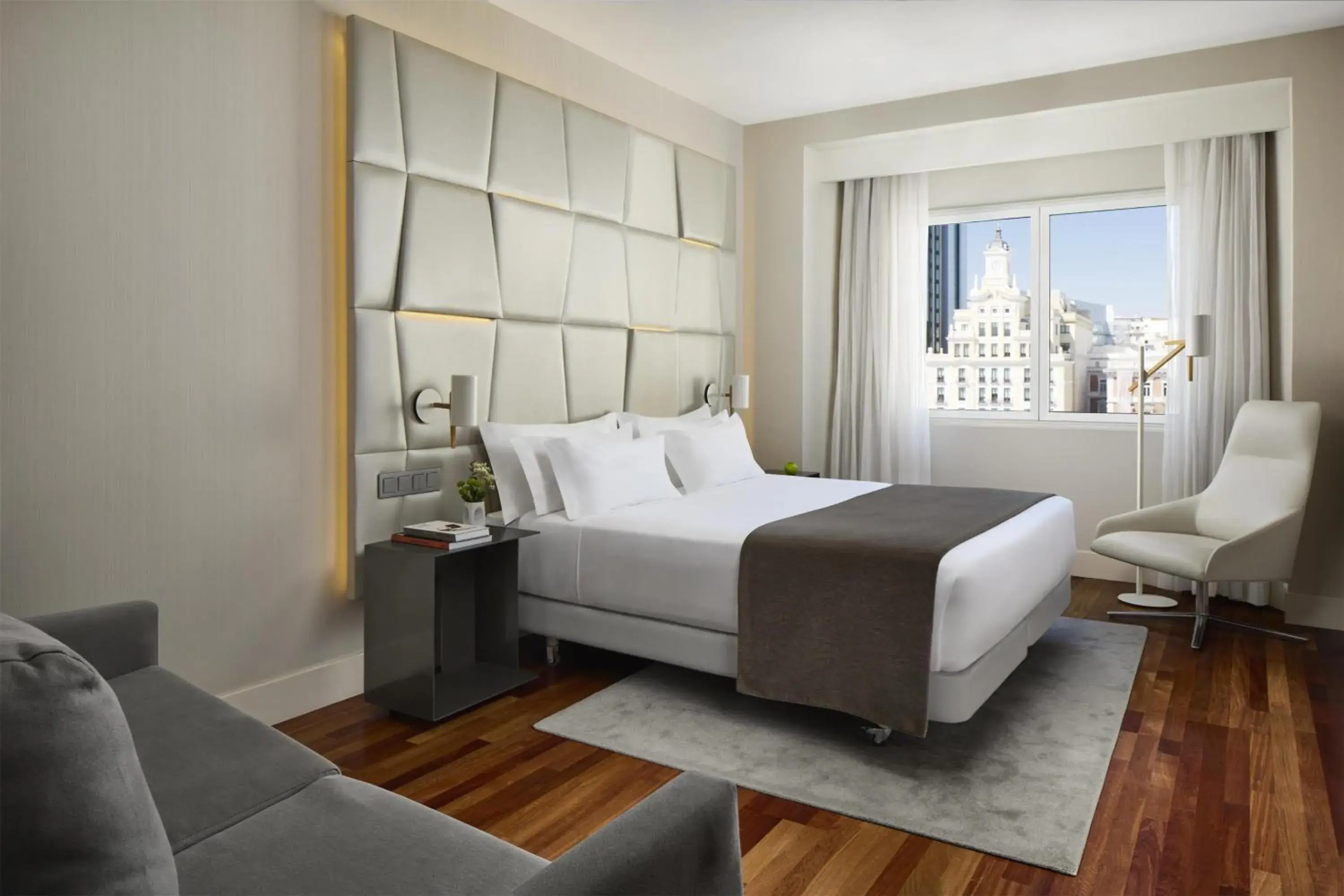 Bedroom, Bed in NH Collection Madrid Colón Bedroom, Bed in NH Collection Madrid Colón