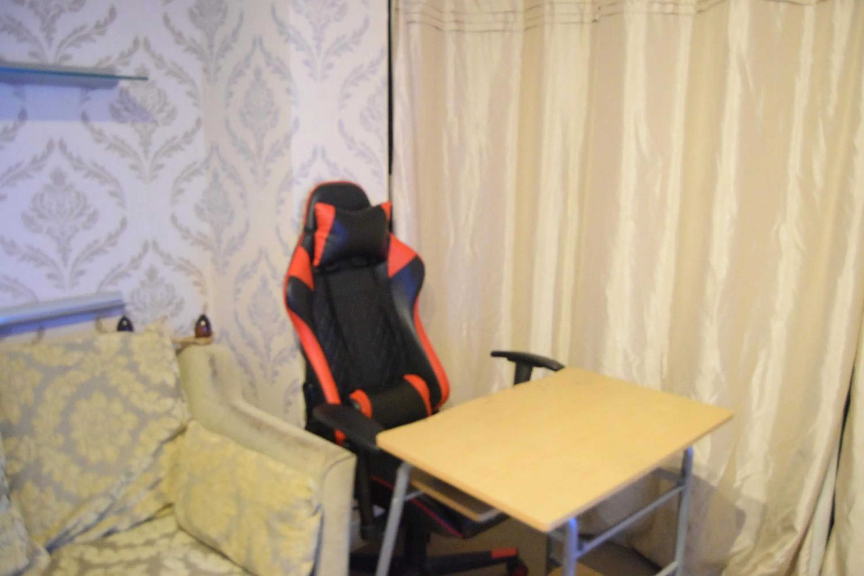 Seating area in 2-Bed Apartment Sleeps 4 with Wi-Fi
