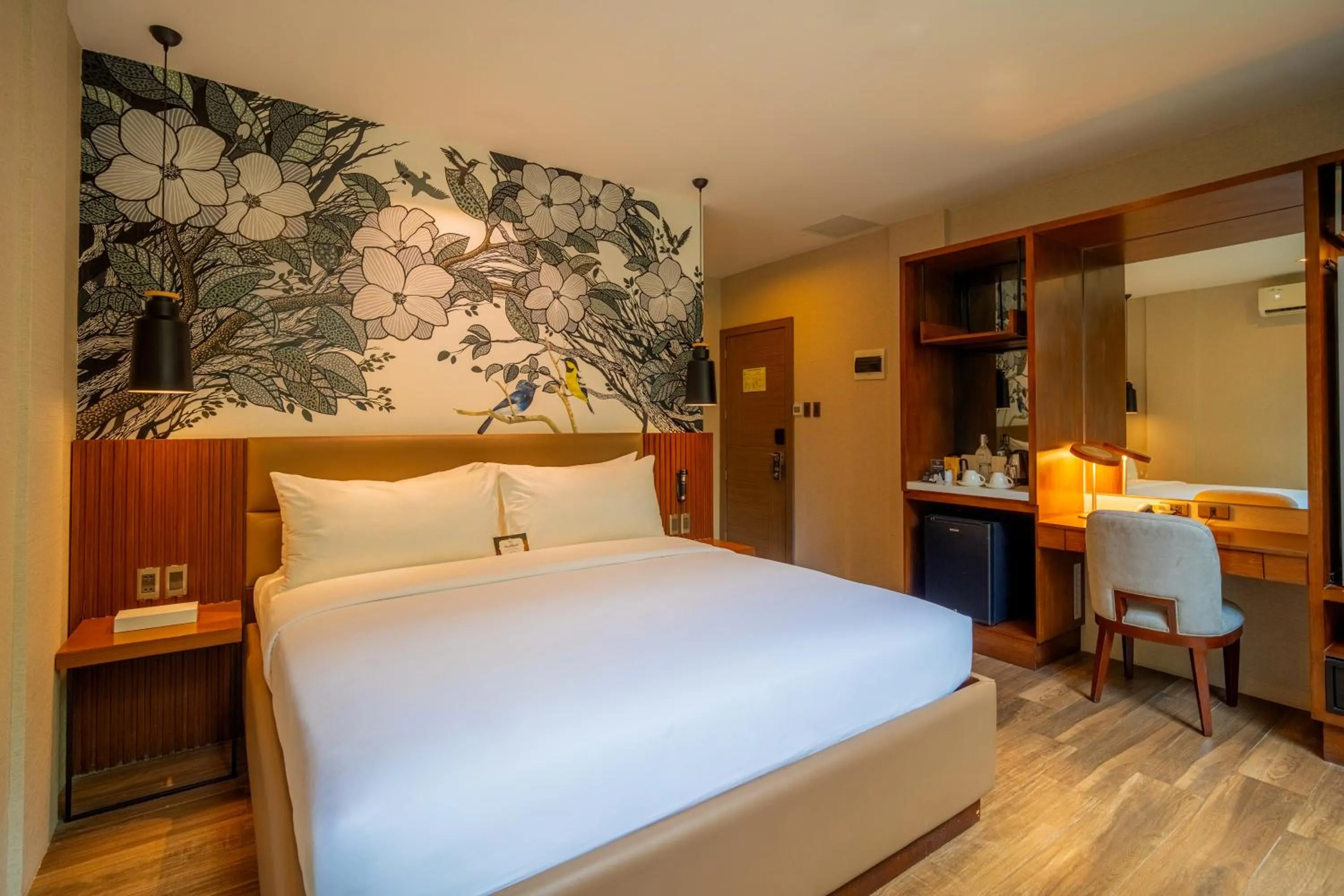 Bed in The Henry Hotel Roost Bacolod