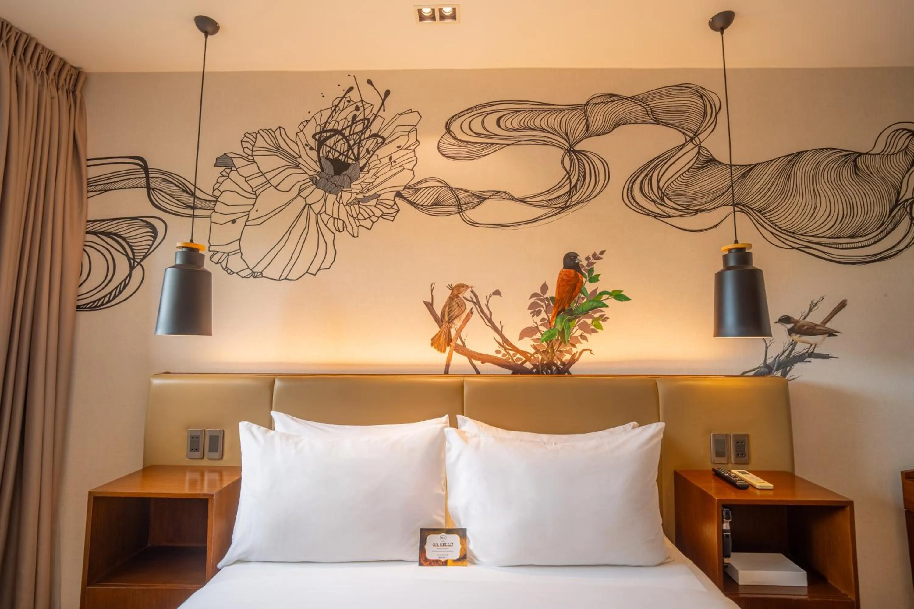 Bed in The Henry Hotel Roost Bacolod