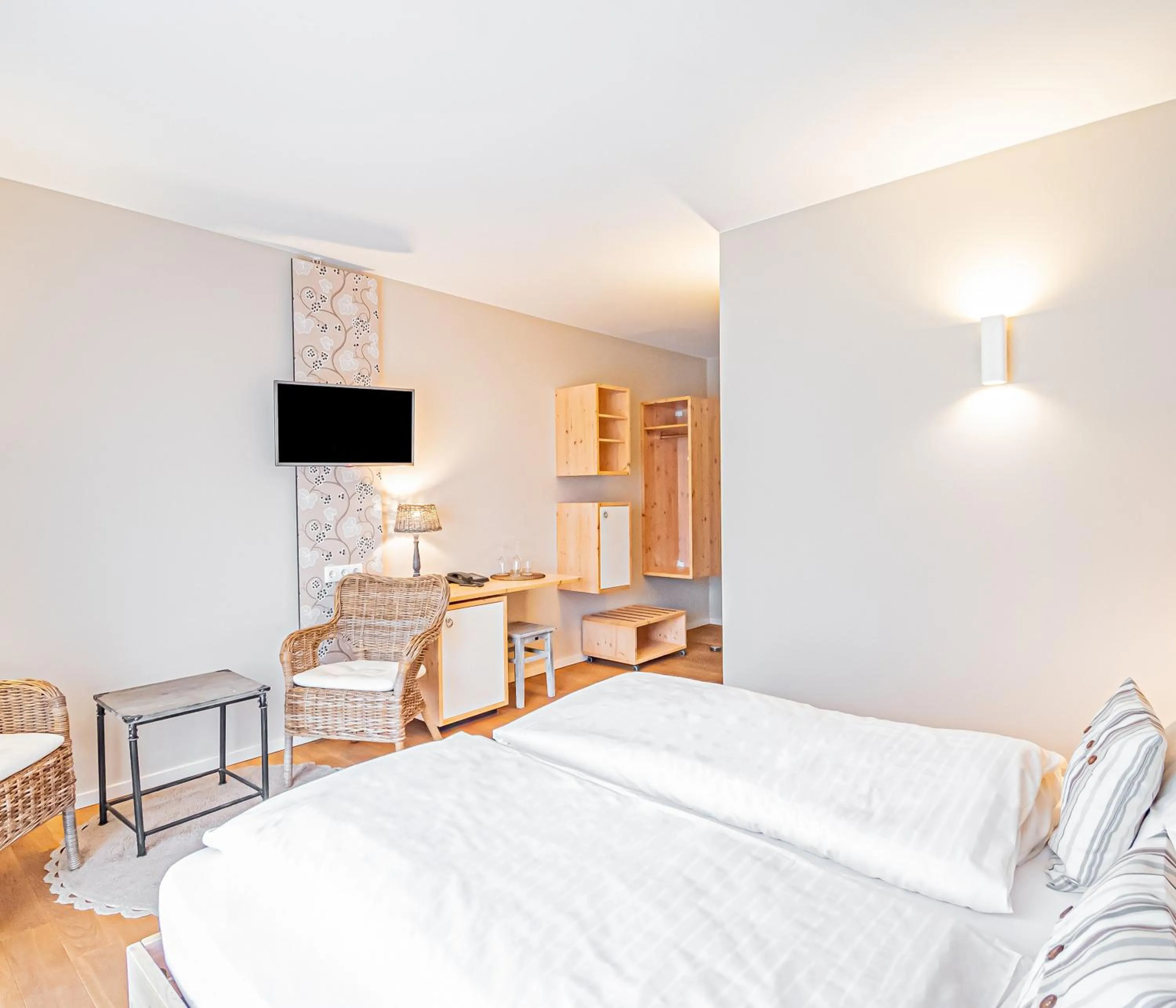 Bed in Johannishof Wein-Café & Gästehaus