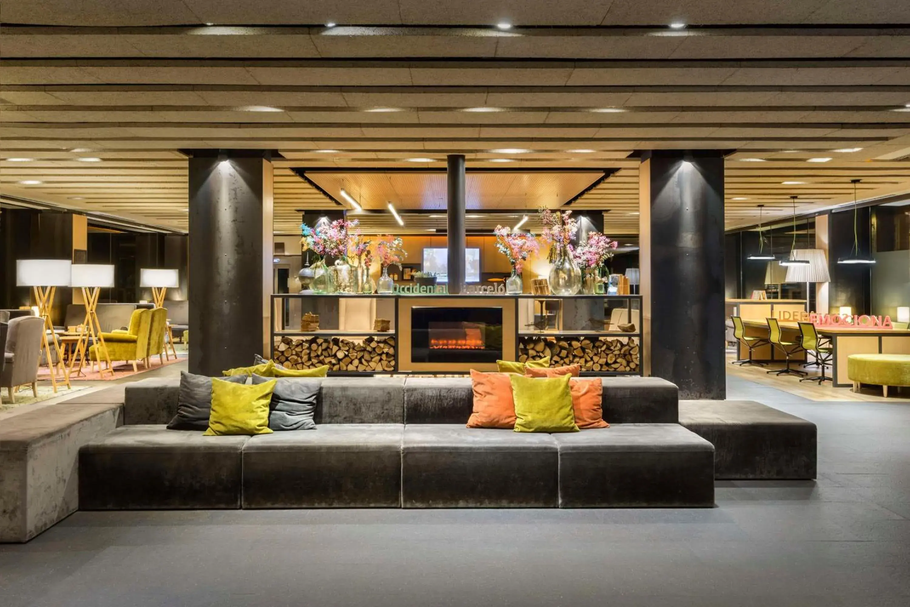 Lobby or reception in Occidental Bilbao Lobby or reception in Occidental Bilbao