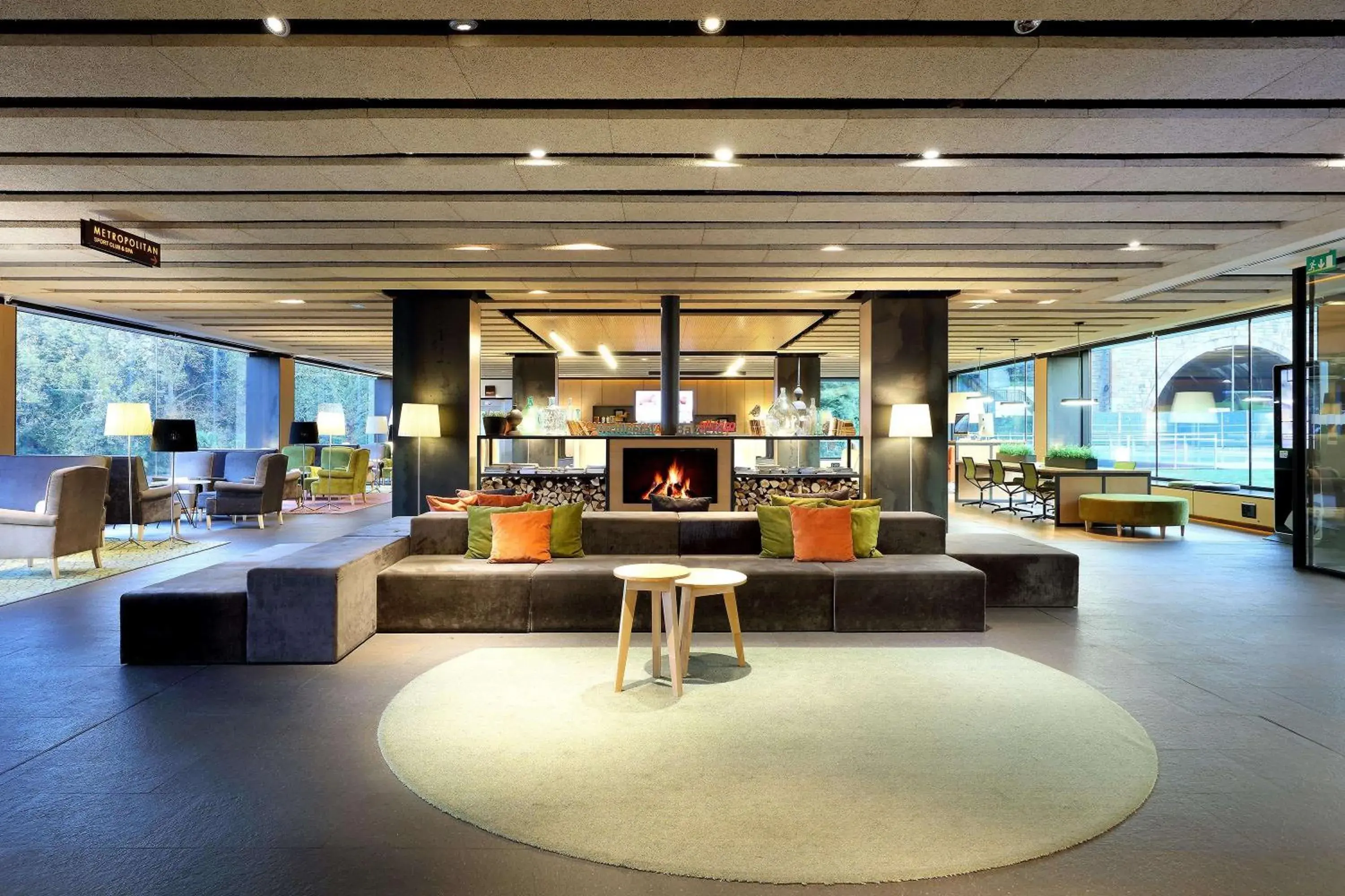 Lobby or reception in Occidental Bilbao Lobby or reception in Occidental Bilbao