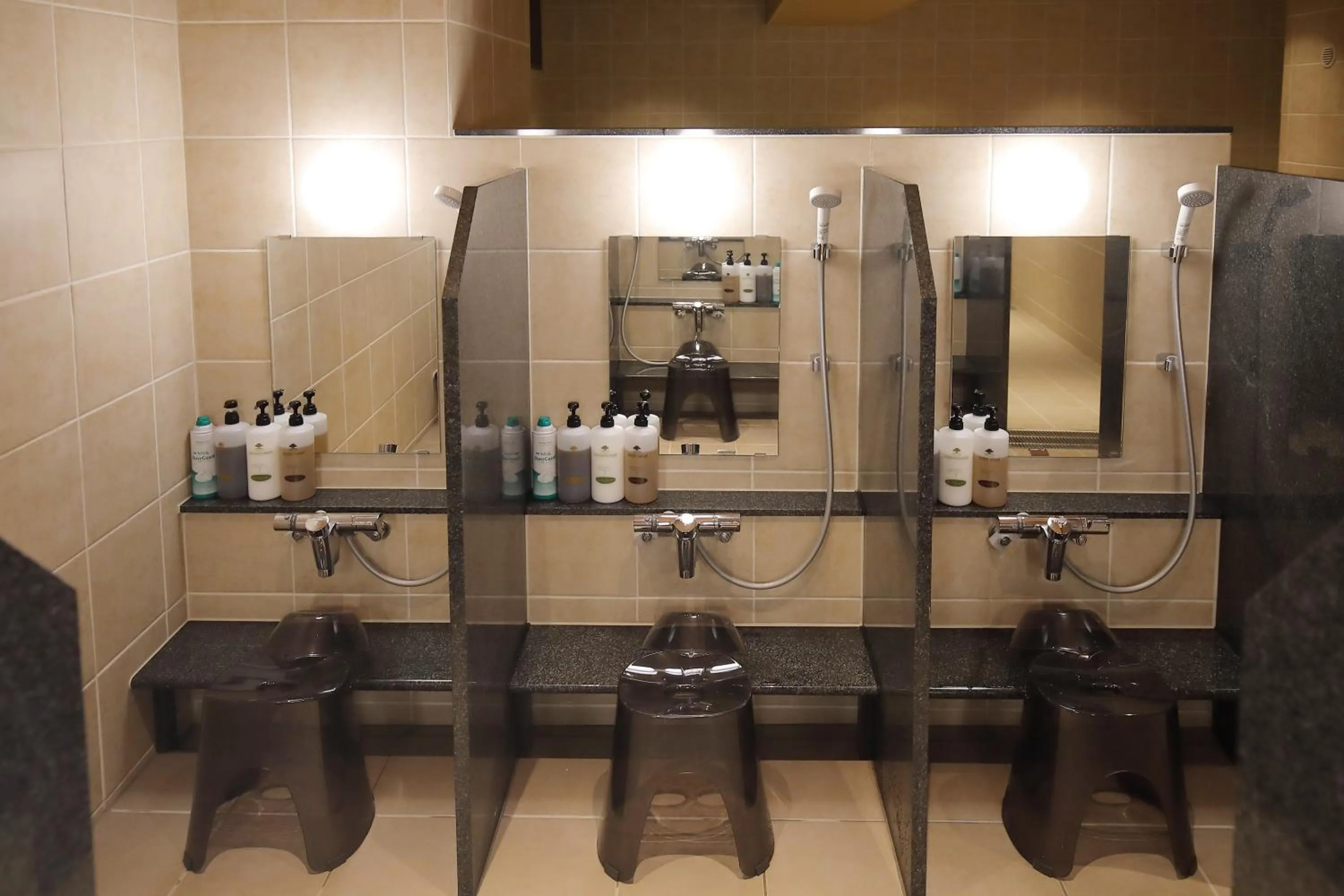 Public Bath, Bathroom in Hiroshima Pacific Hotel