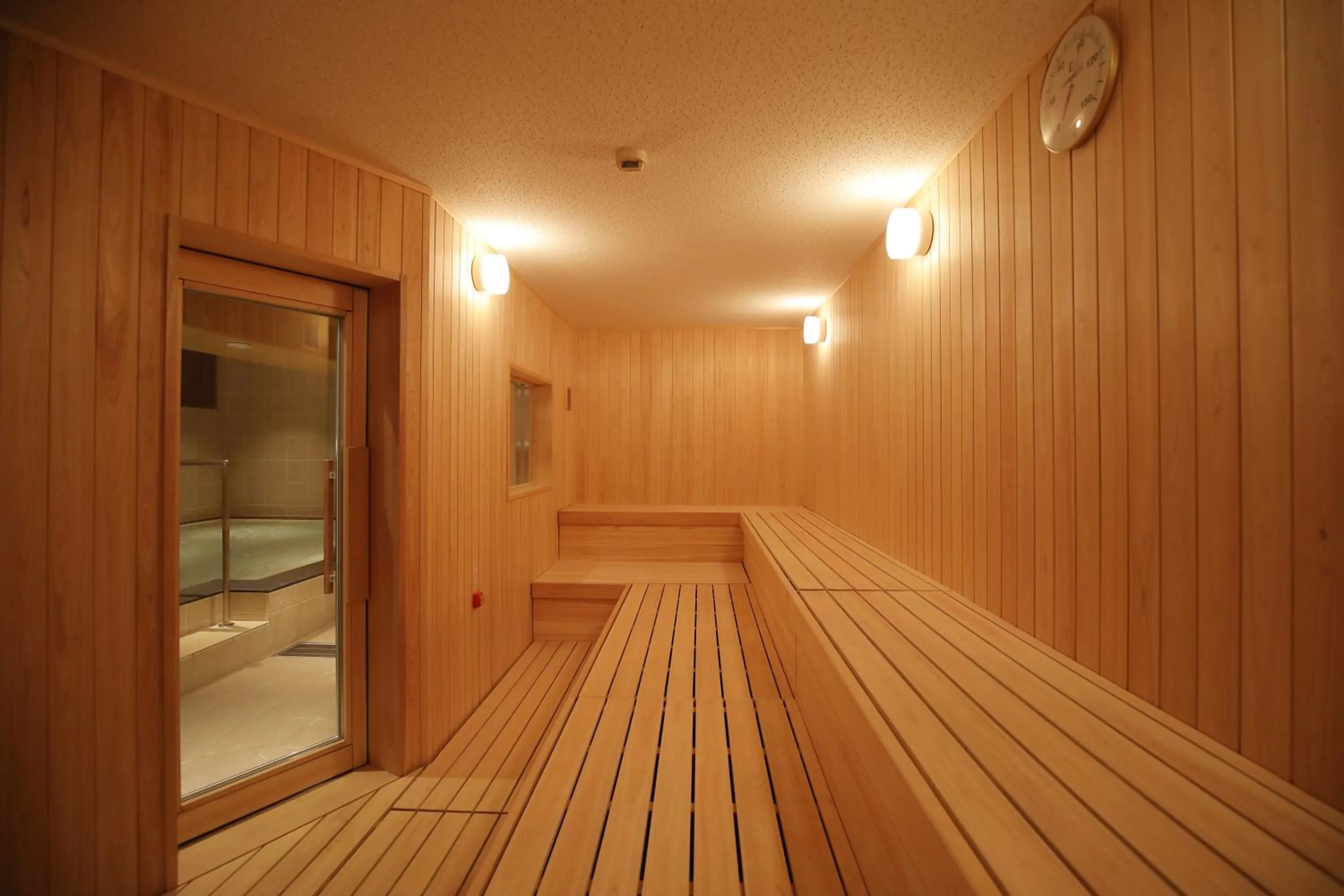 Sauna in Hiroshima Pacific Hotel