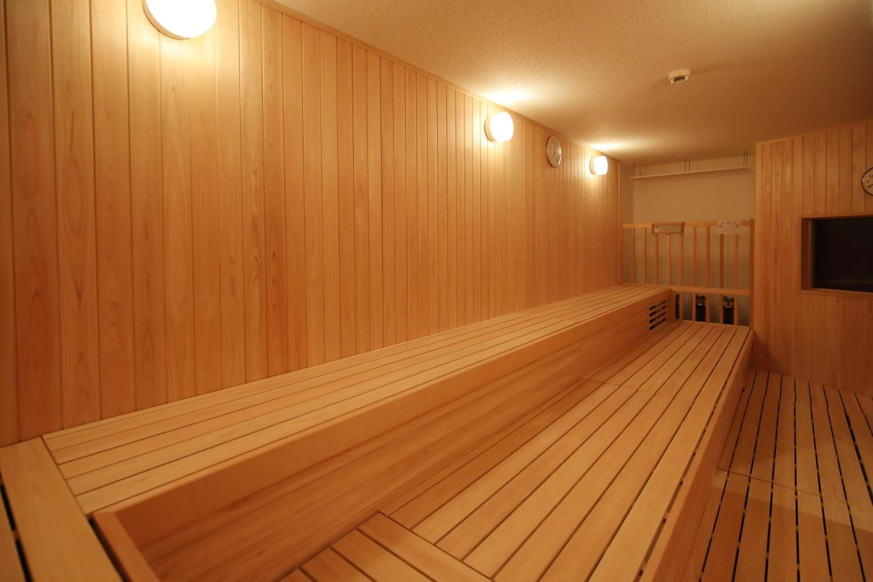 Sauna in Hiroshima Pacific Hotel