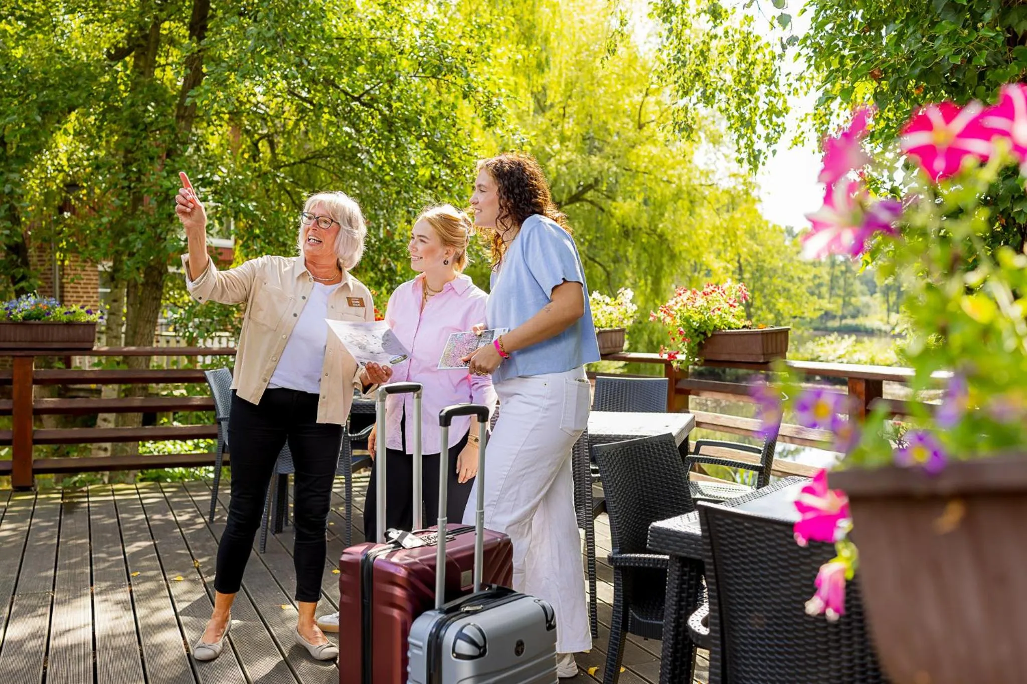 Balcony/Terrace in Eurostrand Resort Lüneburger Heide