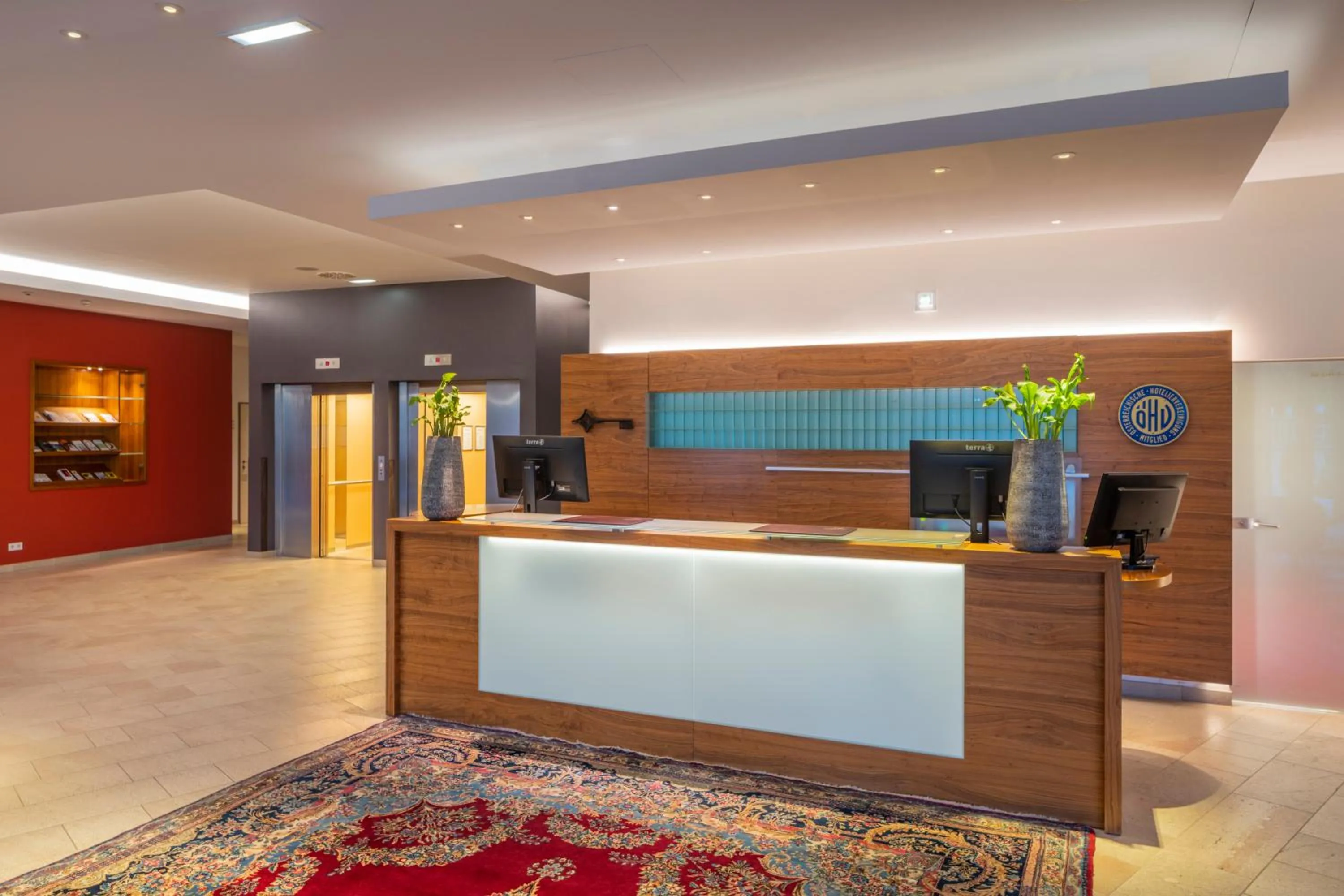 Lobby or reception in Villa Seilern Vital Resort