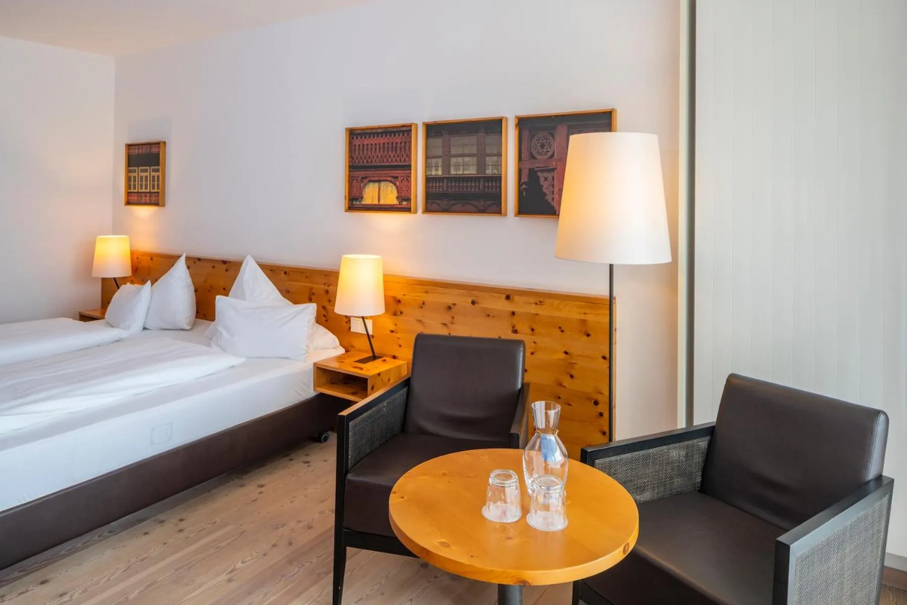 Bed in Villa Seilern Vital Resort