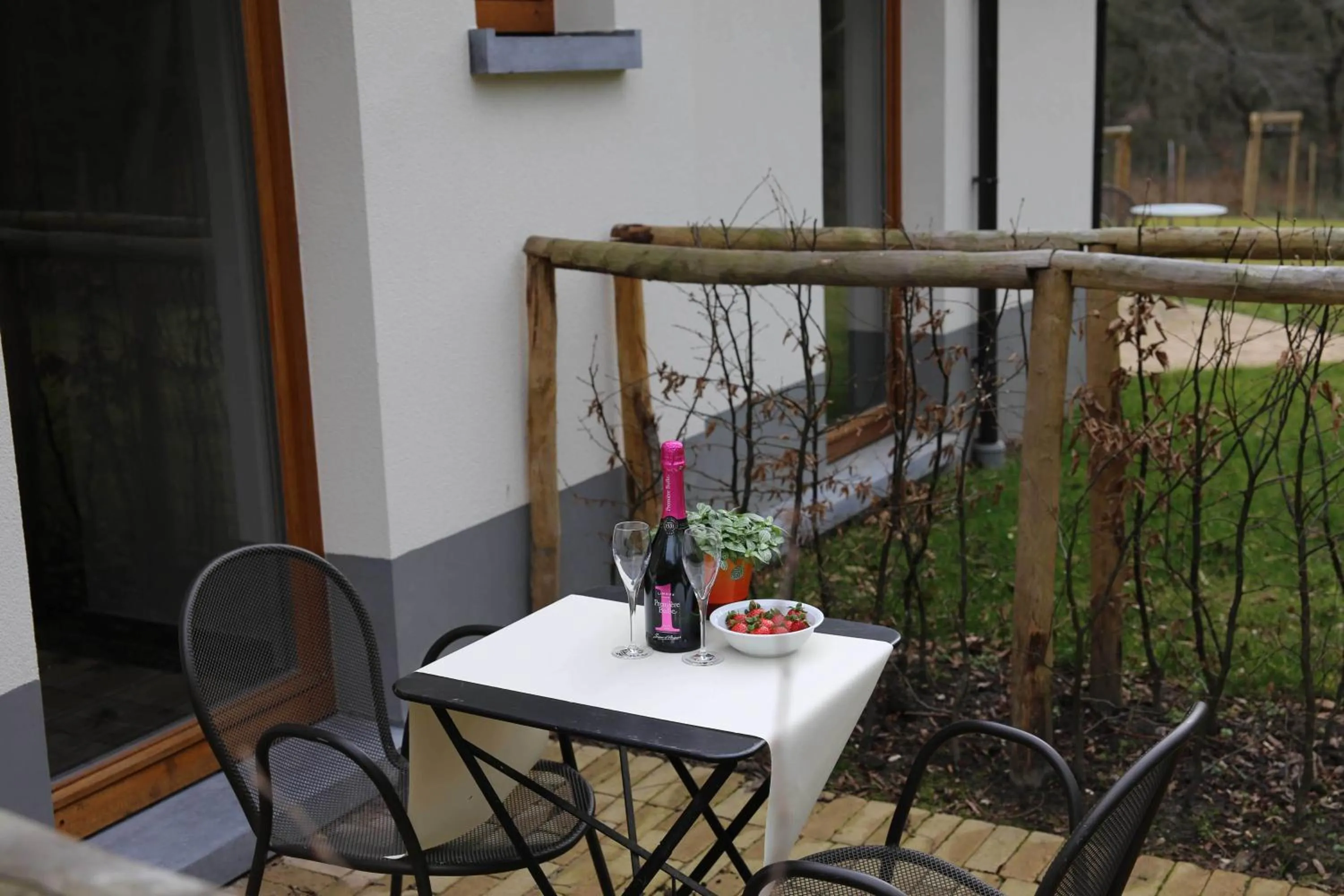 Balcony/Terrace in B&B Hippo-Droom