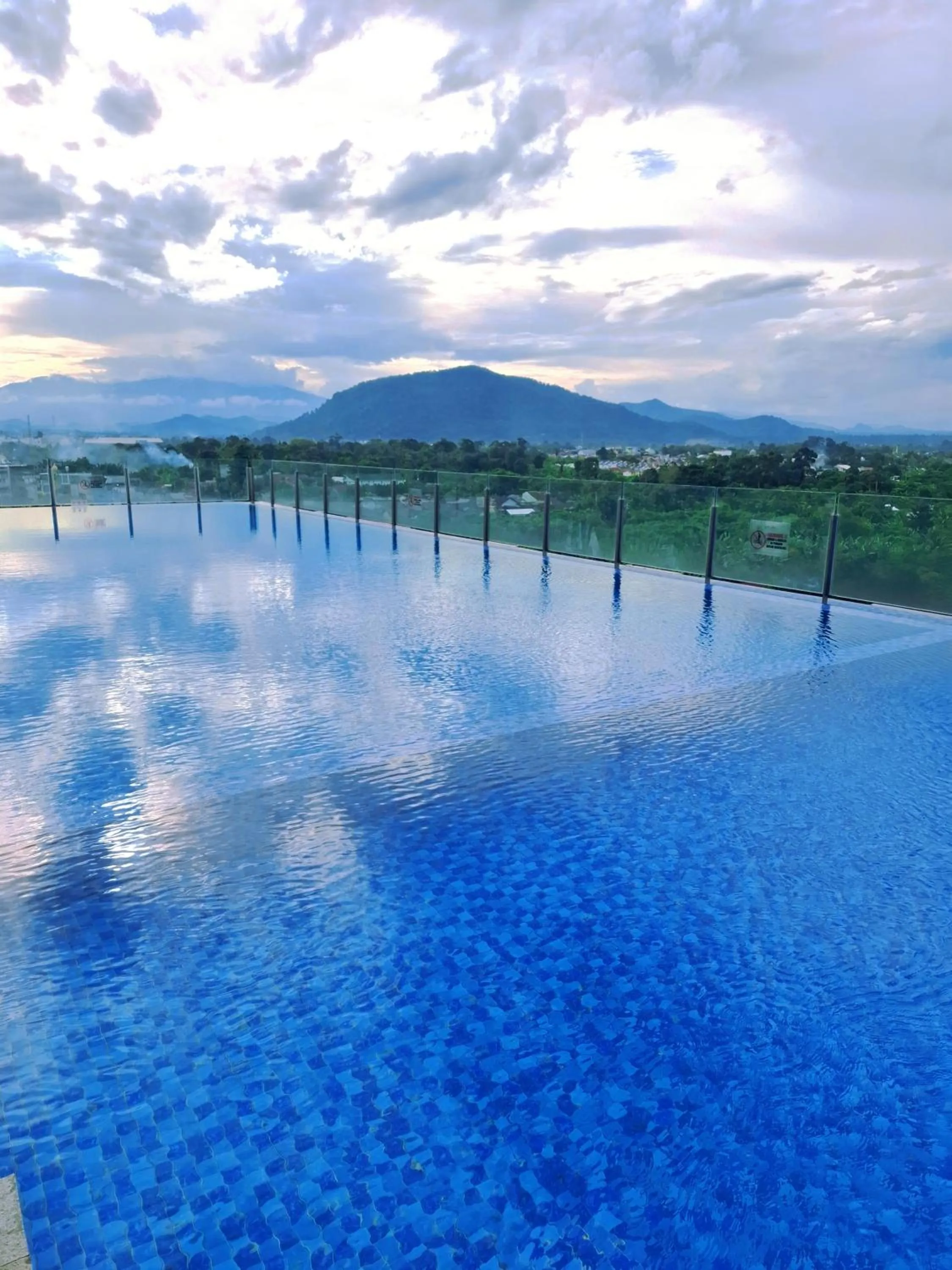 Pool view in Grand Zuri Lubuklinggau