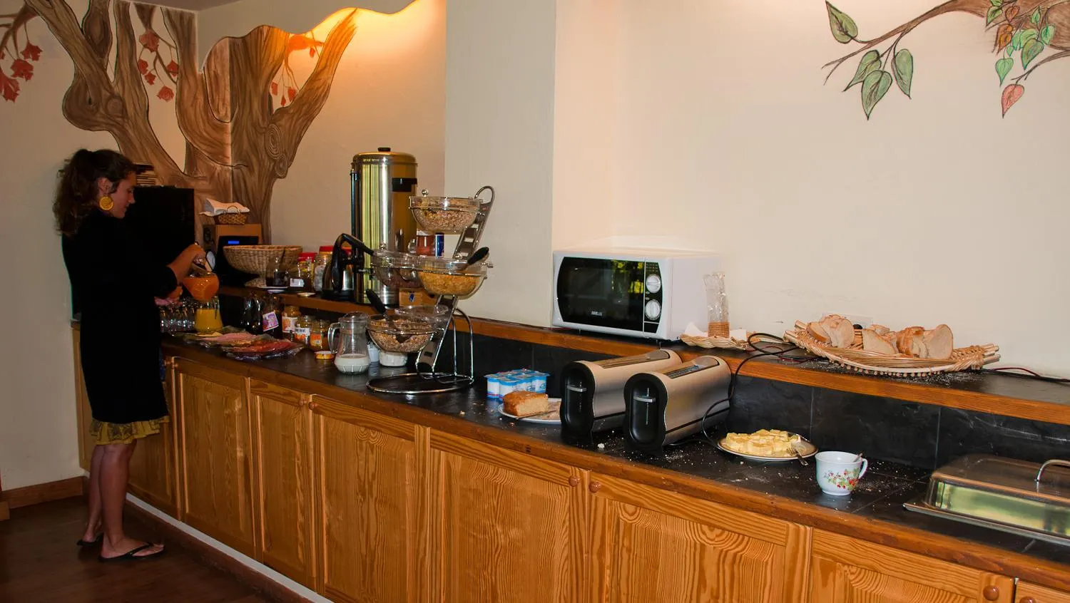 Food and drinks in Hotel Torrecerredo