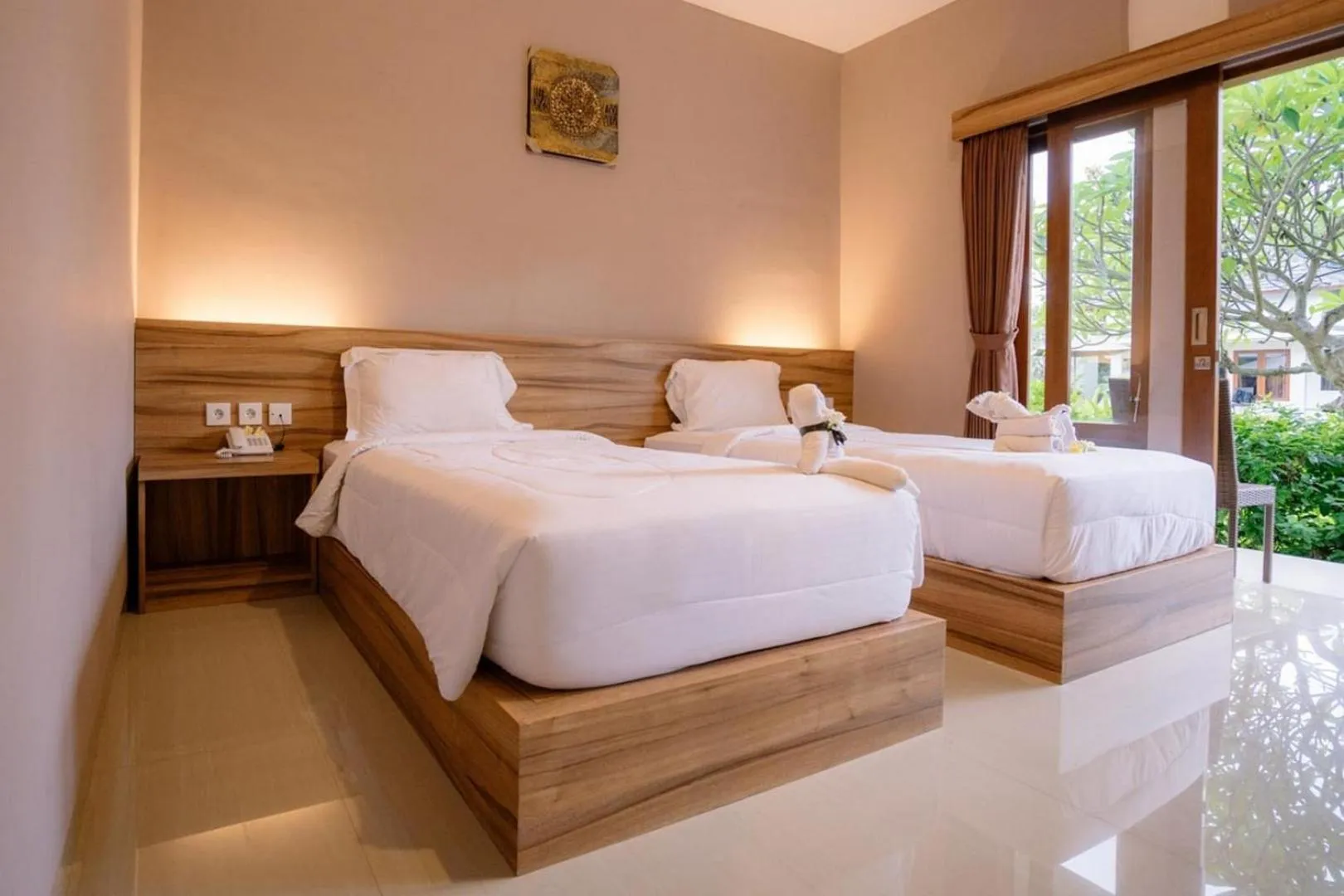 Bedroom in Ariana Beach Resort Amed Bali