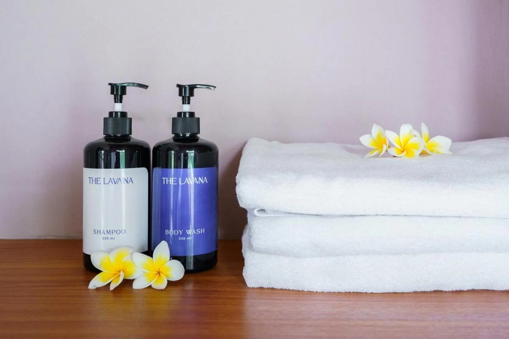 towels in Ariana Beach Resort Amed Bali