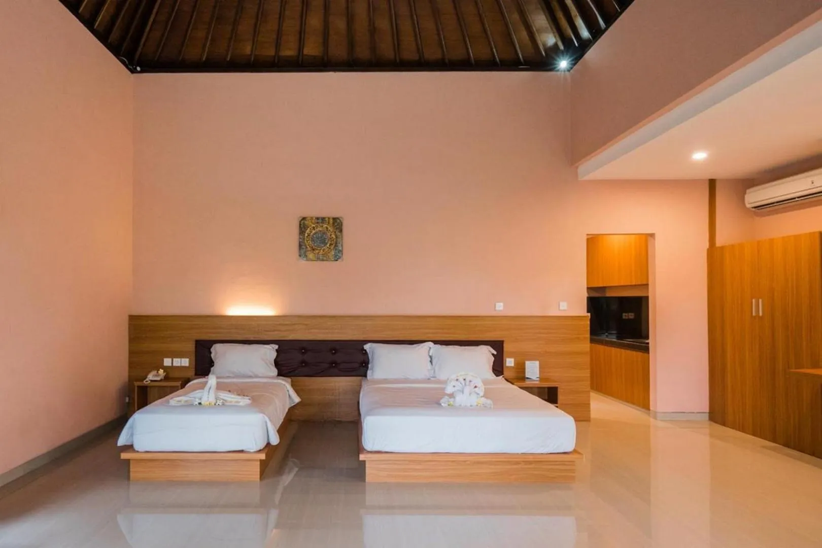 Bedroom in Ariana Beach Resort Amed Bali