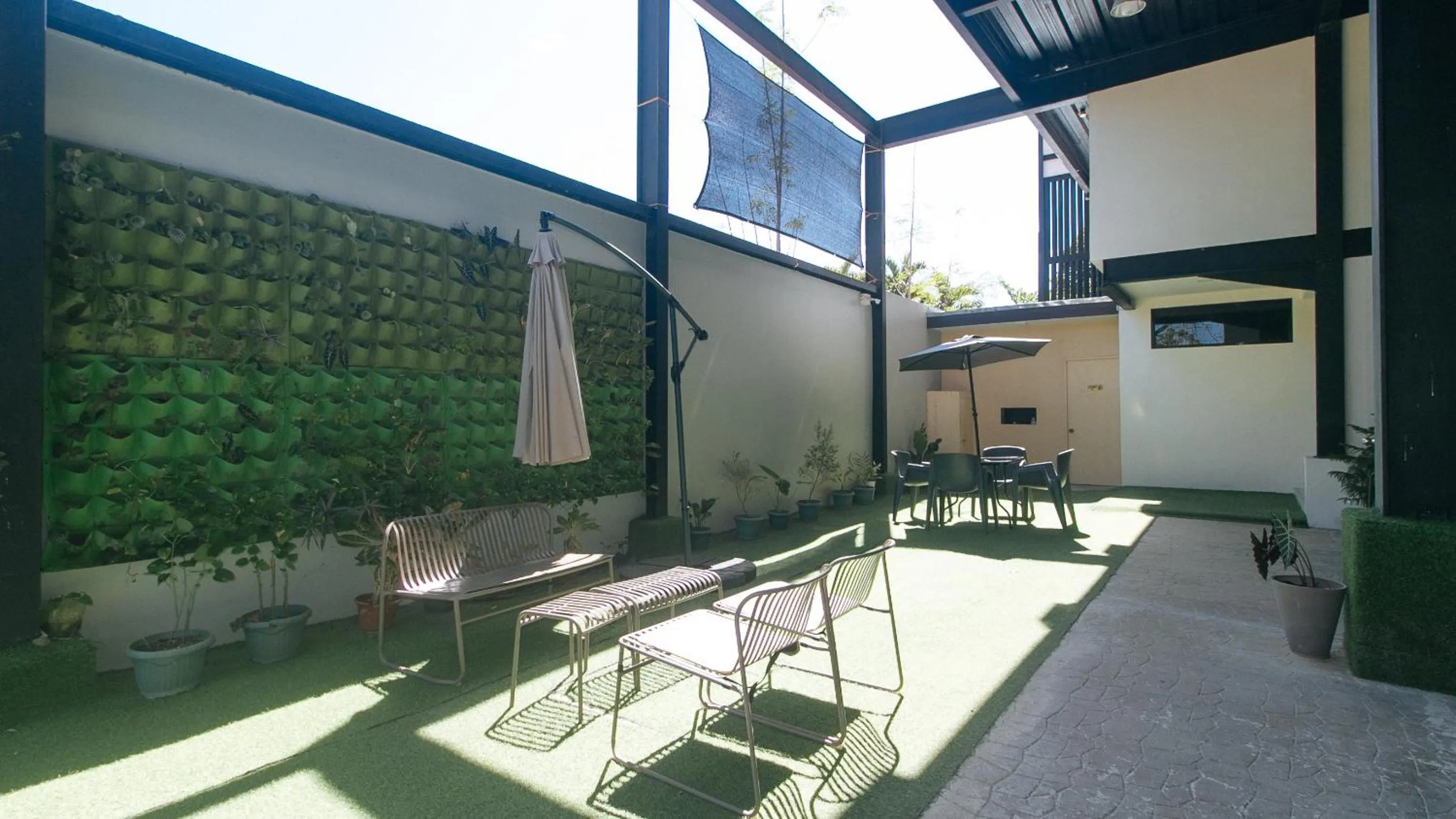 Patio in Mahayahay Lodge and Restaurant