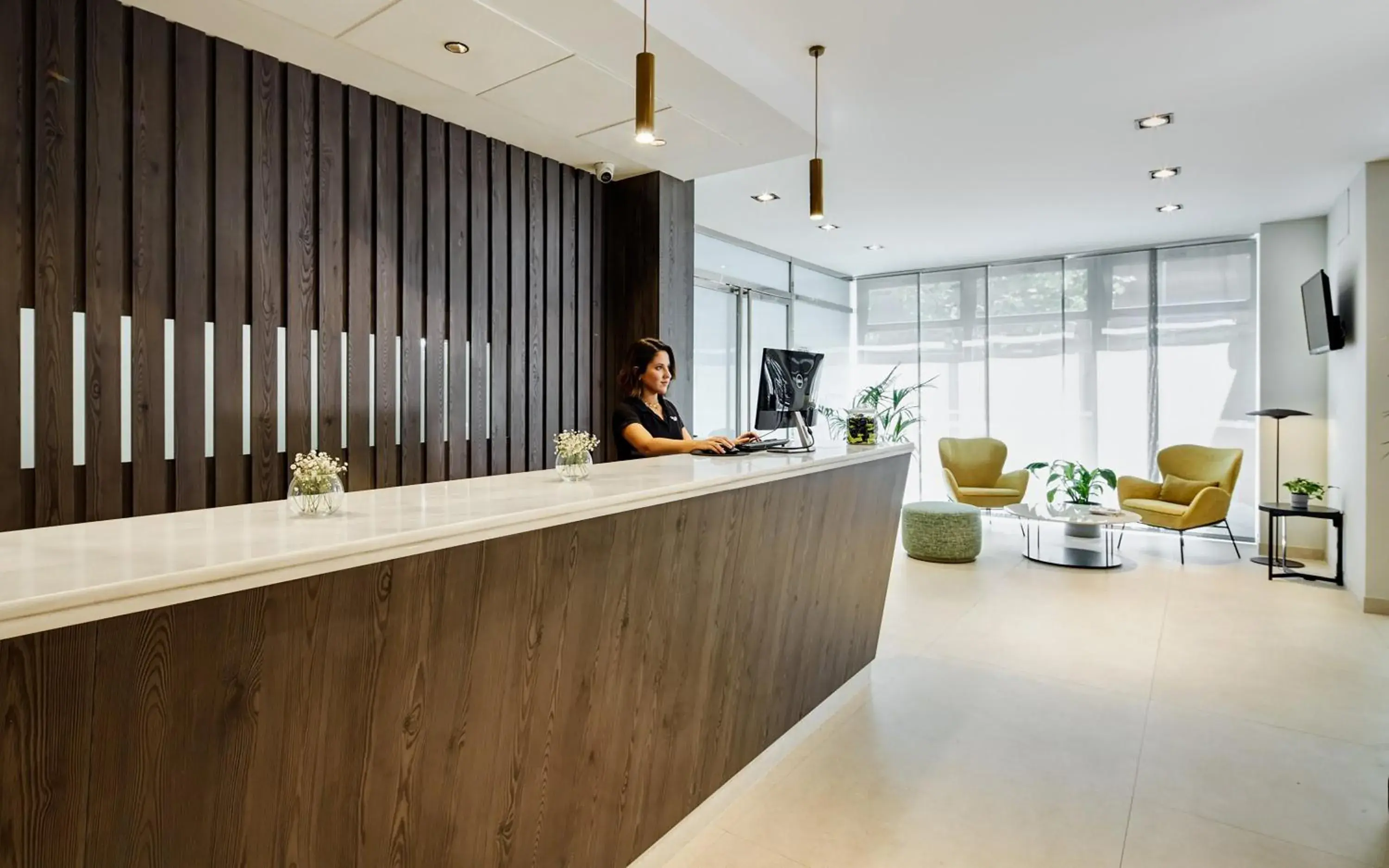 Lobby or reception in Sercotel Madrid Aeropuerto Lobby or reception in Sercotel Madrid Aeropuerto