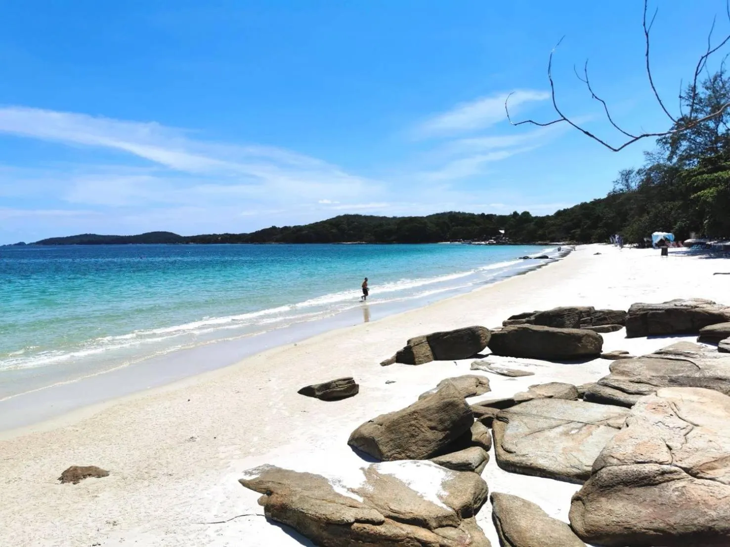 Beach in Green Bay Samed Resort