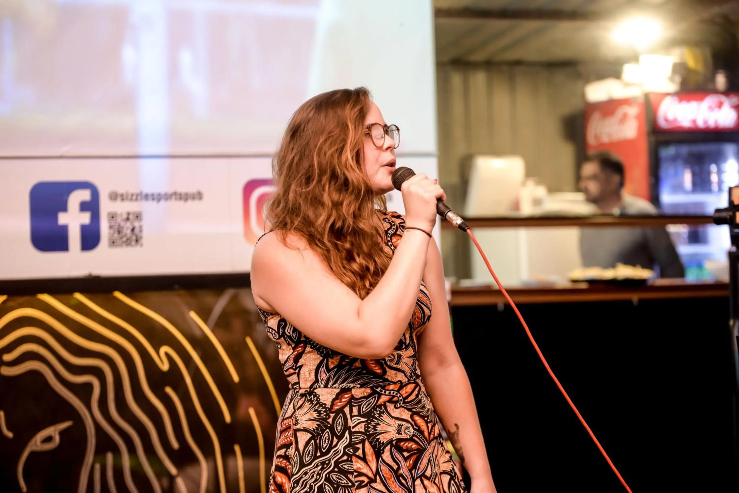 Karaoke in Sizzle Sports Club