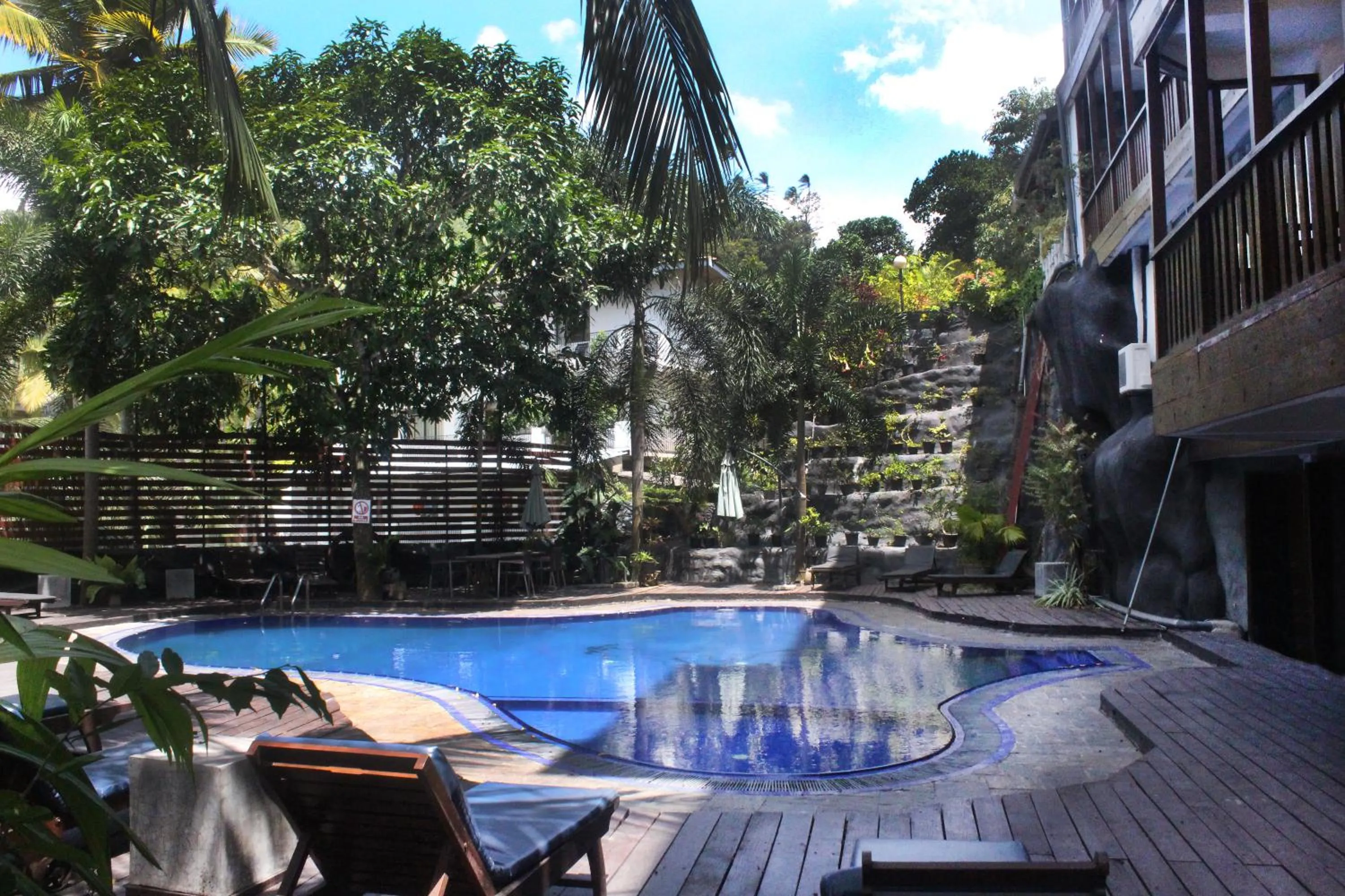 Pool view in Sizzle Sports Club