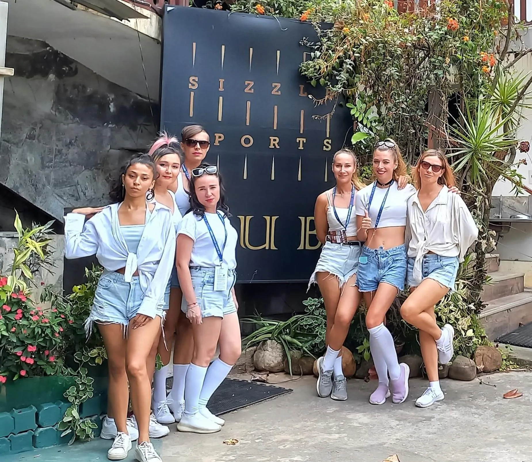 Garden in Sizzle Sports Club