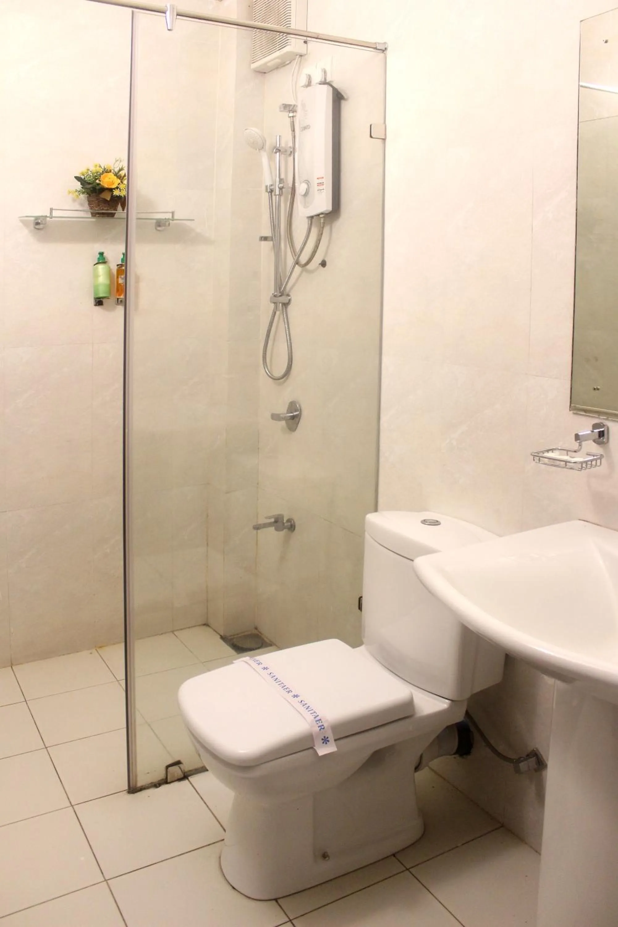 Bathroom in Sizzle Sports Club