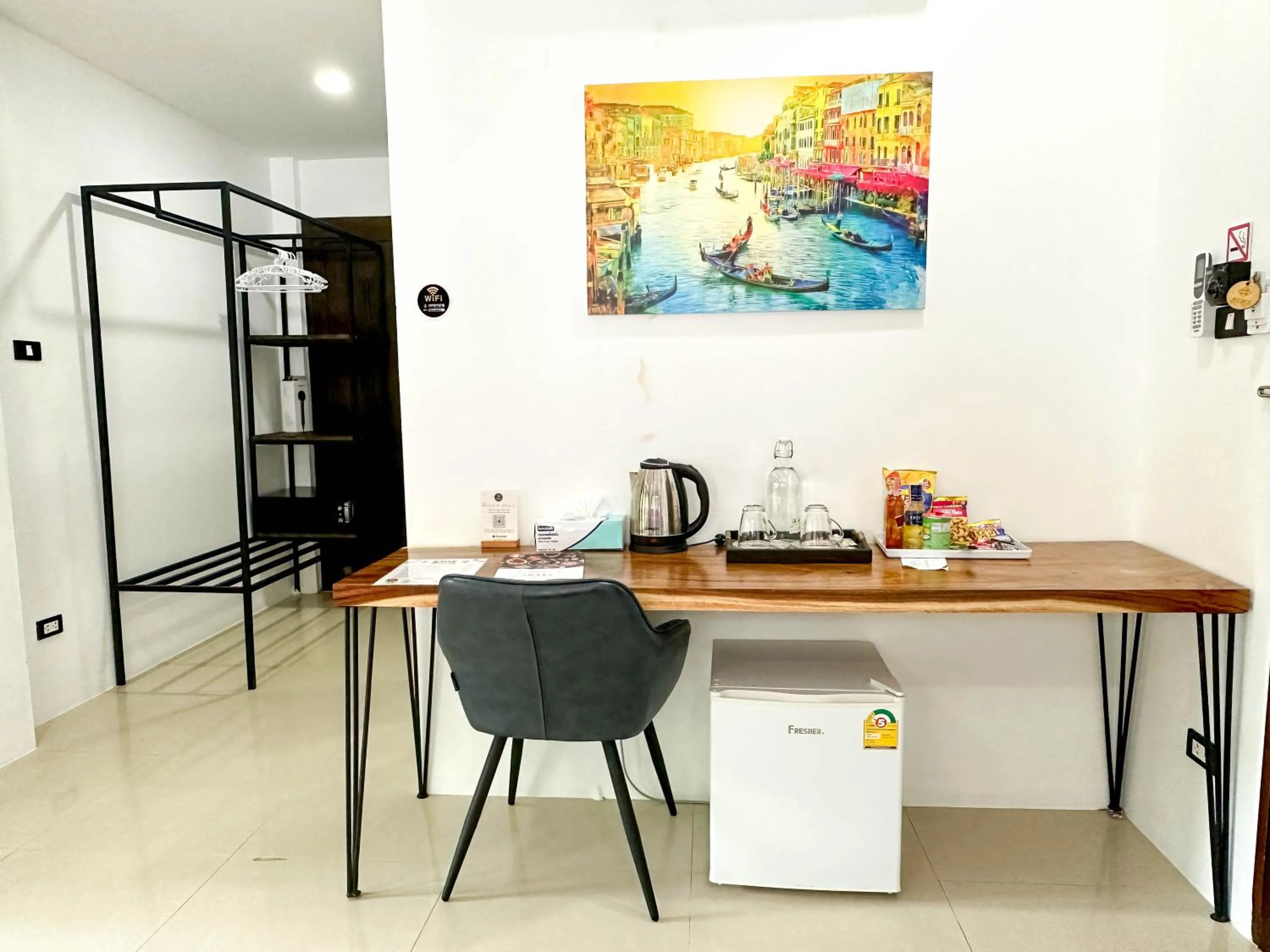 safe in Amara Beach Resort Koh Phangan