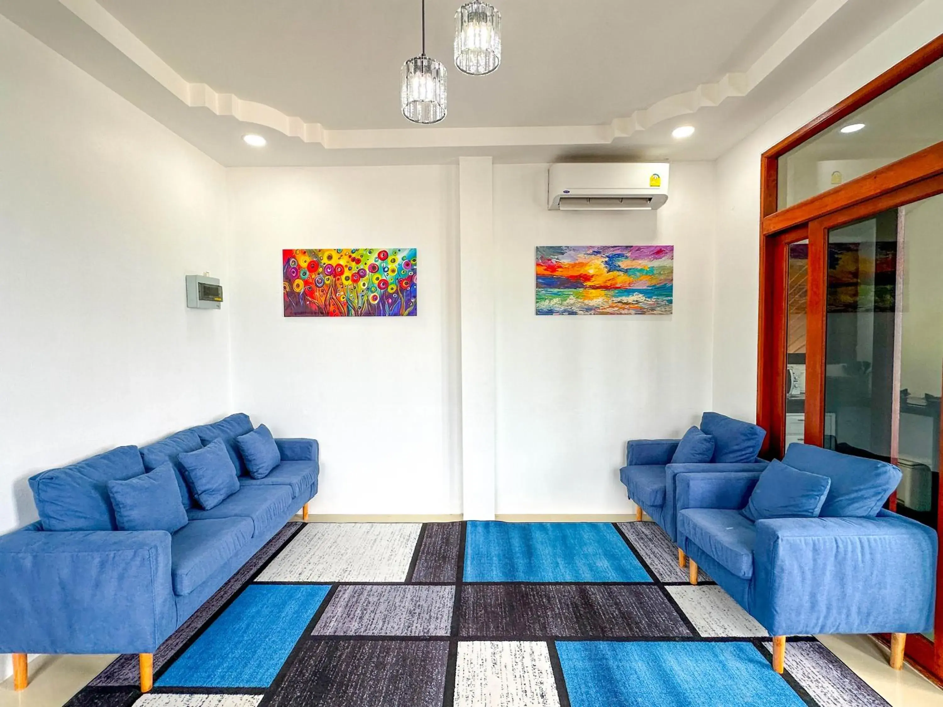 Living room in Amara Beach Resort Koh Phangan Living room in Amara Beach Resort Koh Phangan