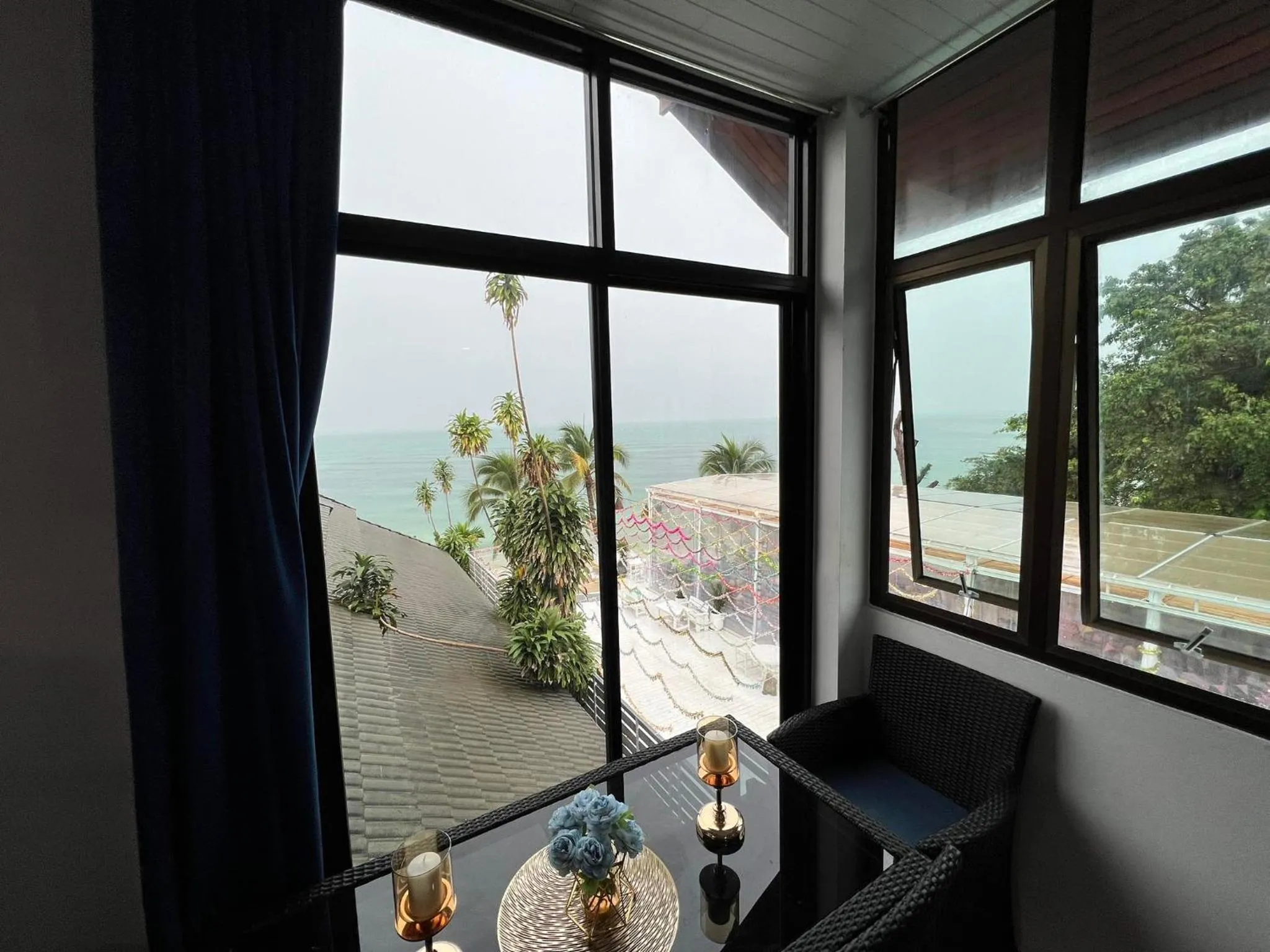 Seating area in Amara Beach Resort Koh Phangan