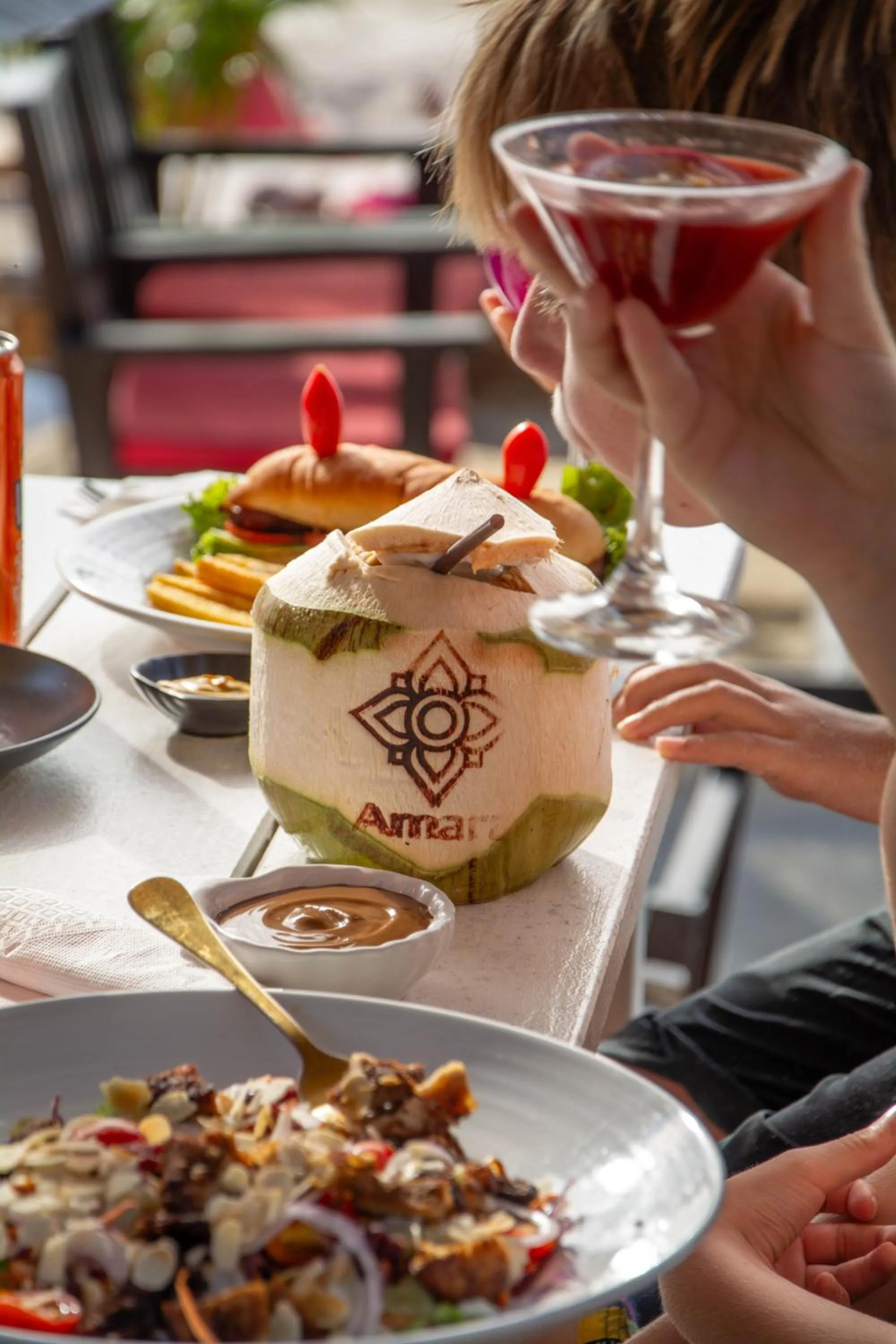 Restaurant/places to eat in Amara Beach Resort Koh Phangan