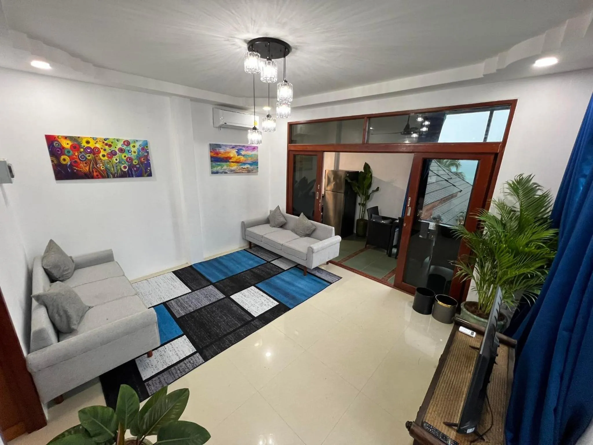 Living room in Amara Beach Resort Koh Phangan