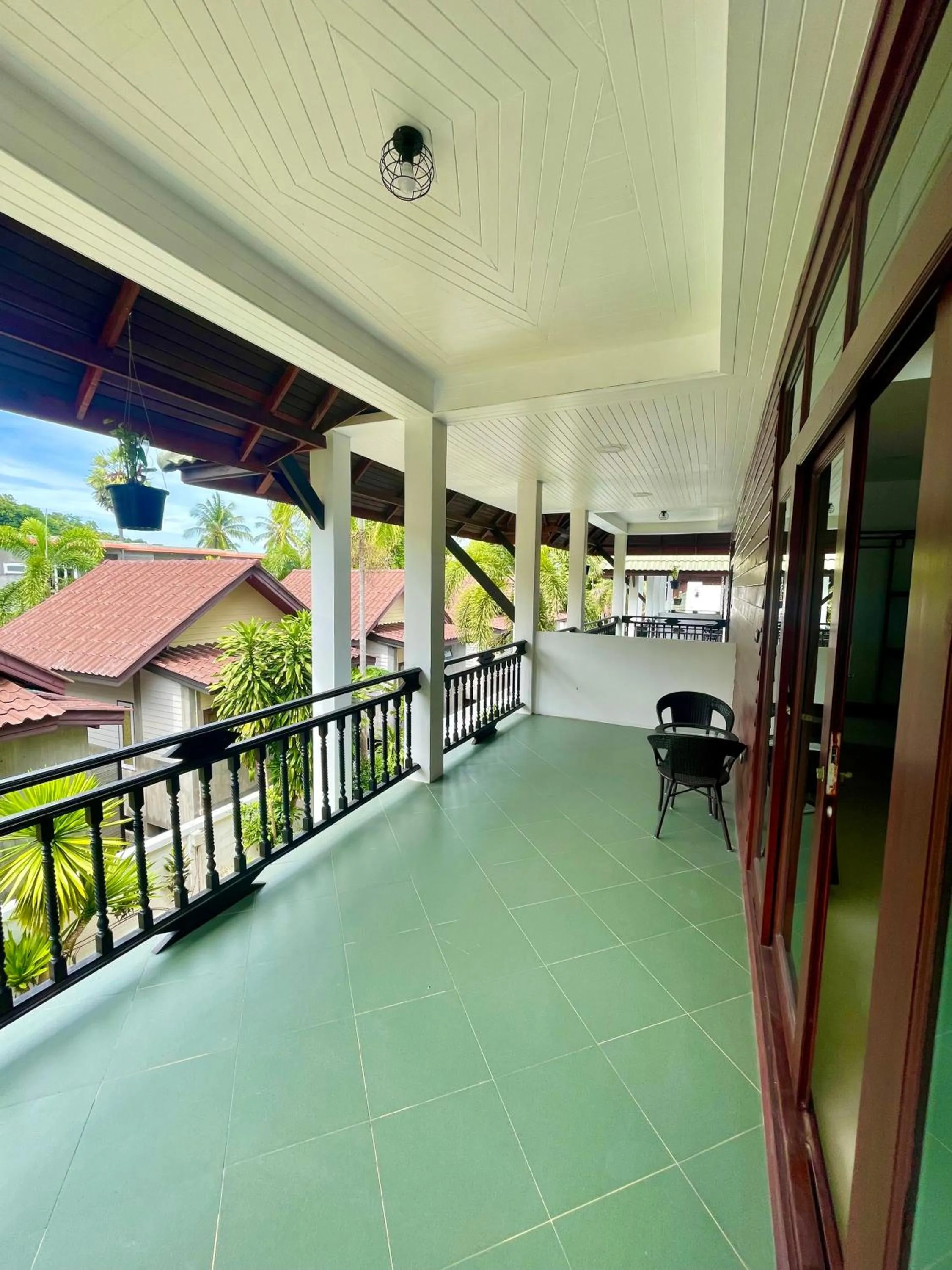 Balcony/Terrace in Amara Beach Resort Koh Phangan