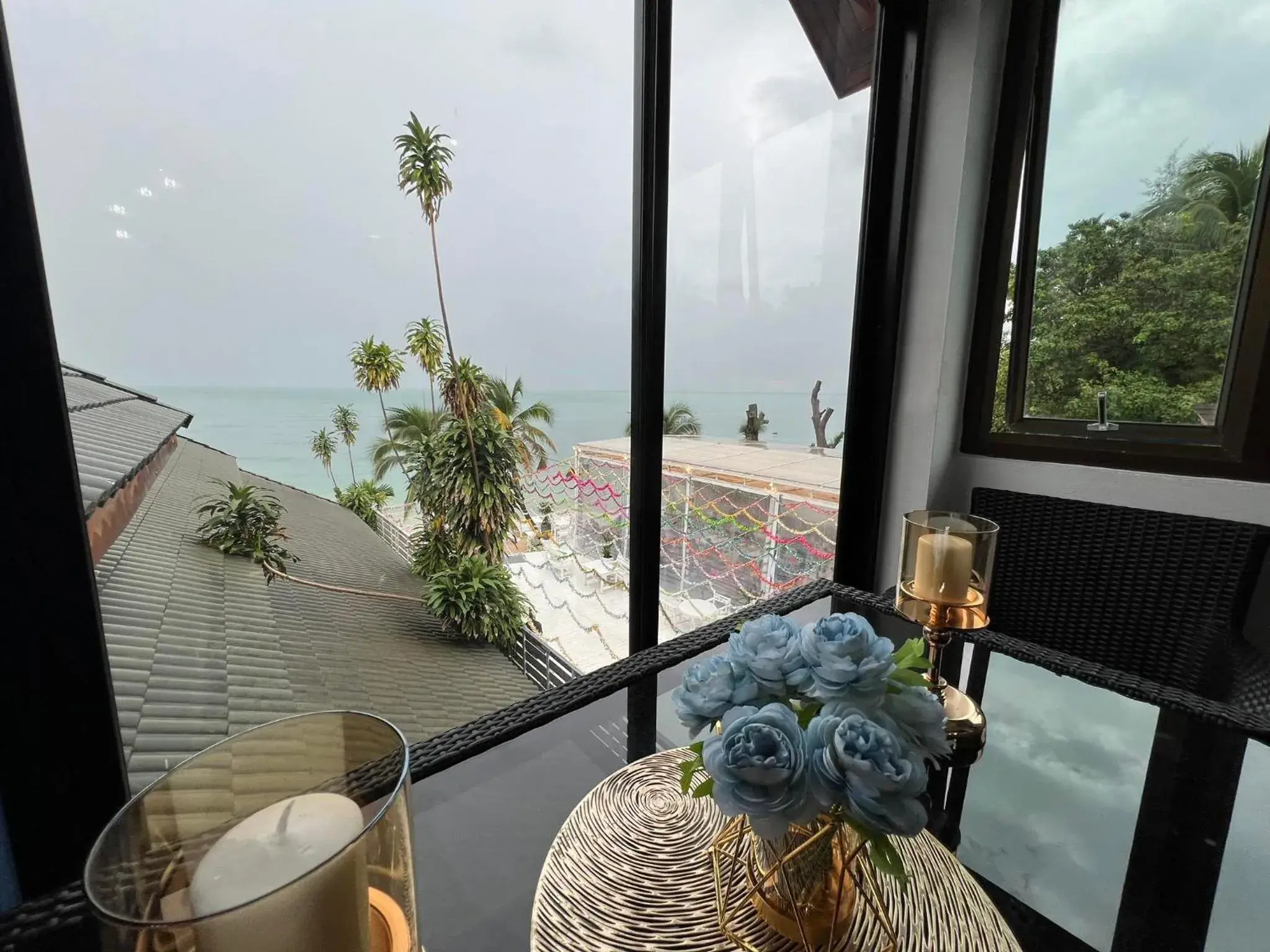 Sea view in Amara Beach Resort Koh Phangan Sea view in Amara Beach Resort Koh Phangan
