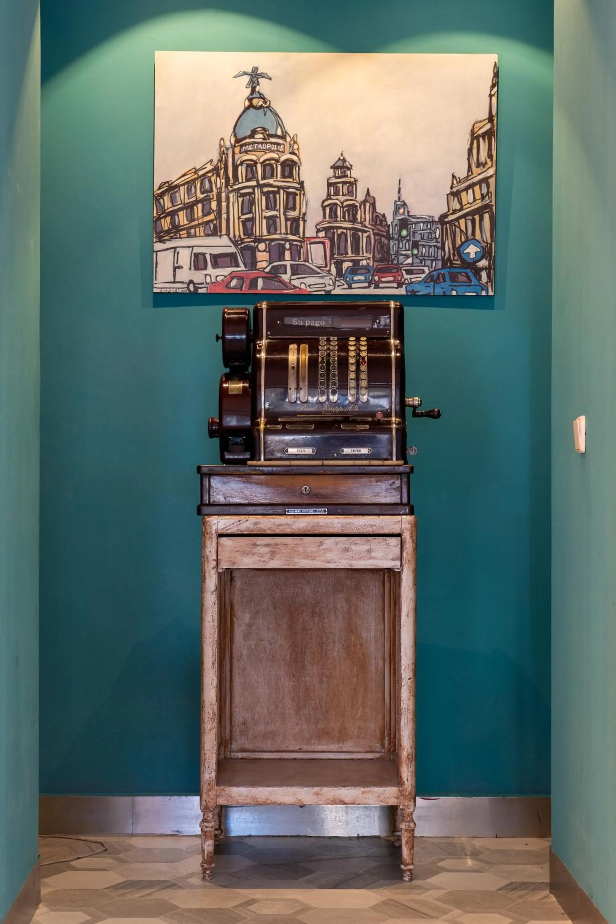 Lobby or reception in Ateneo Puerta del Sol