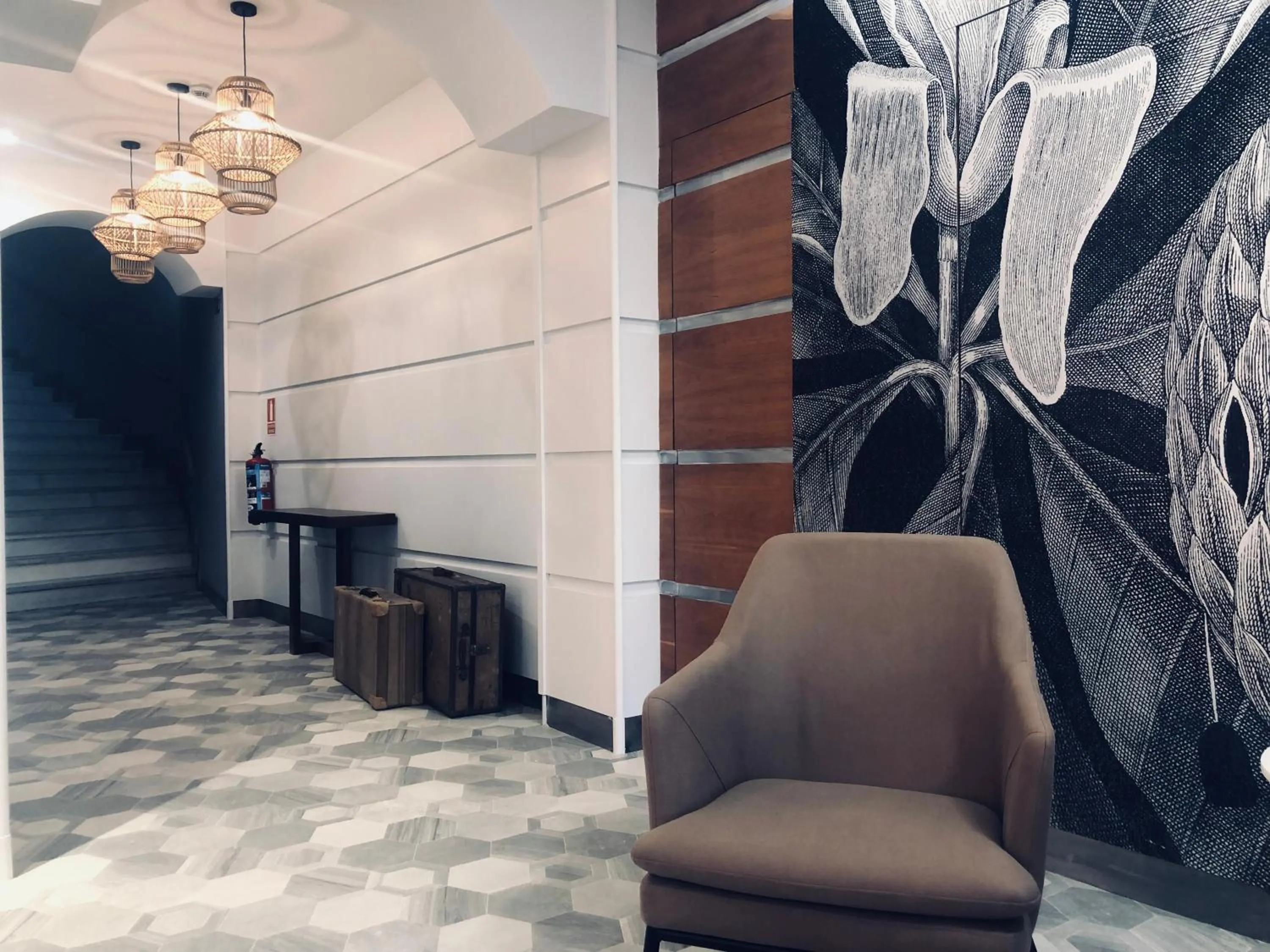 Lobby or reception in Ateneo Puerta del Sol