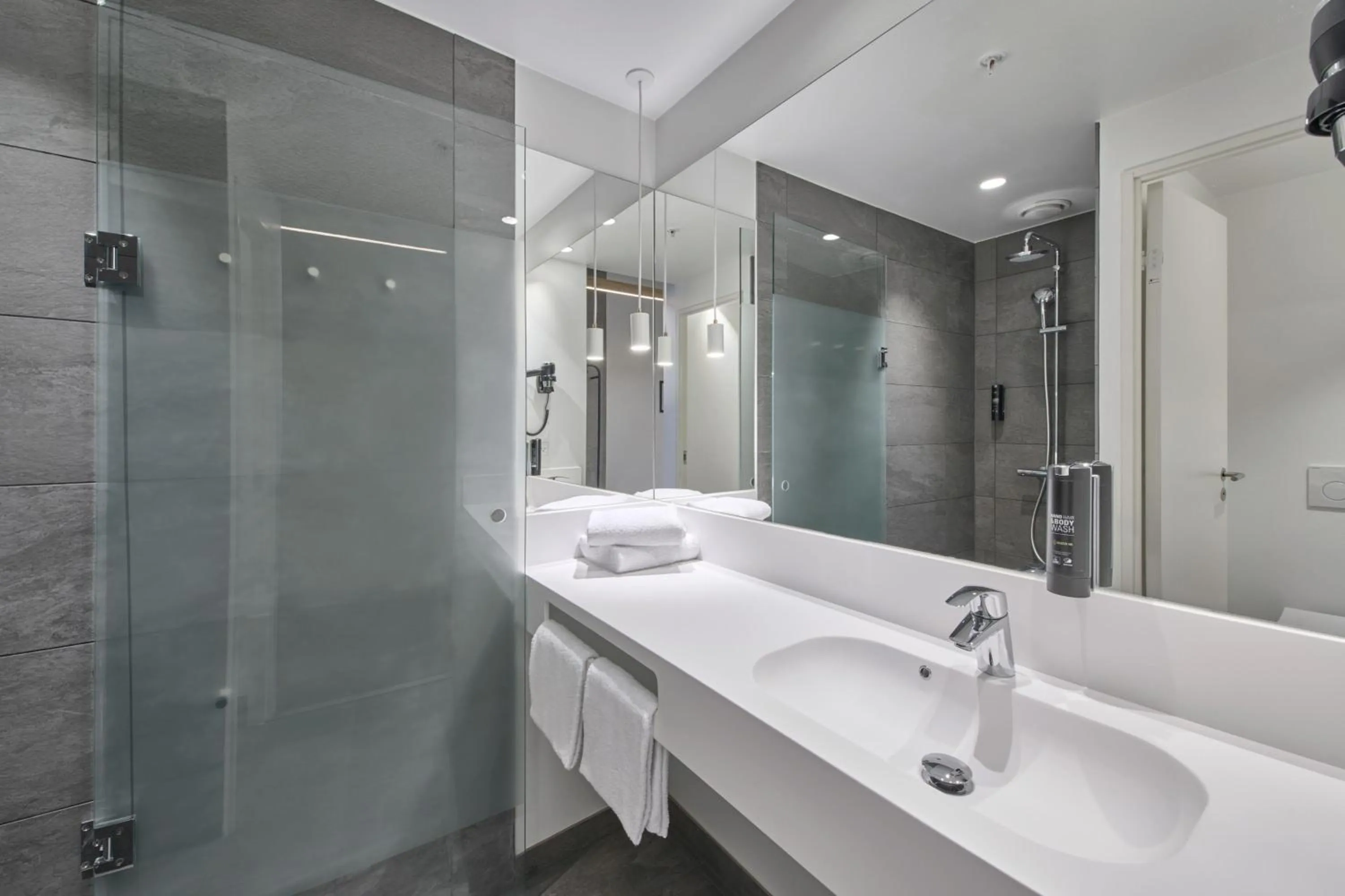 Bathroom in Four Points Flex by Sheraton Vejle