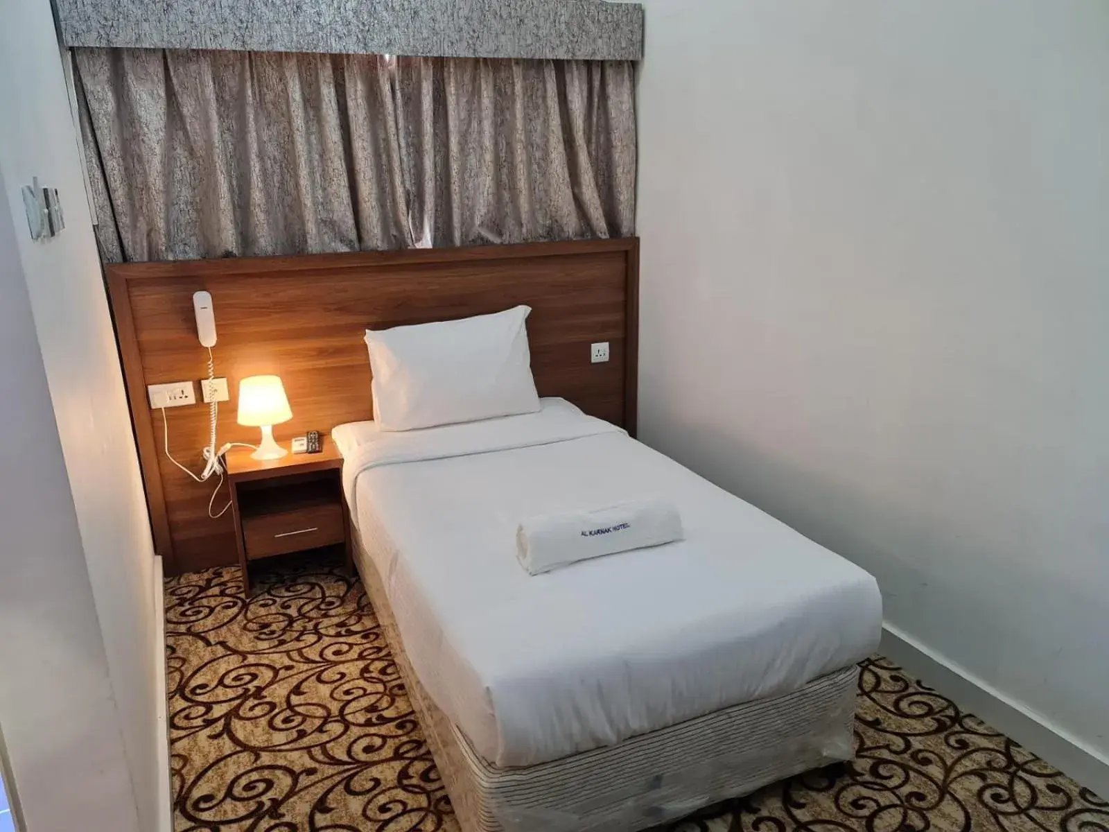Bed in AL KARNAK HOTEL - BRANCH Bed in AL KARNAK HOTEL - BRANCH