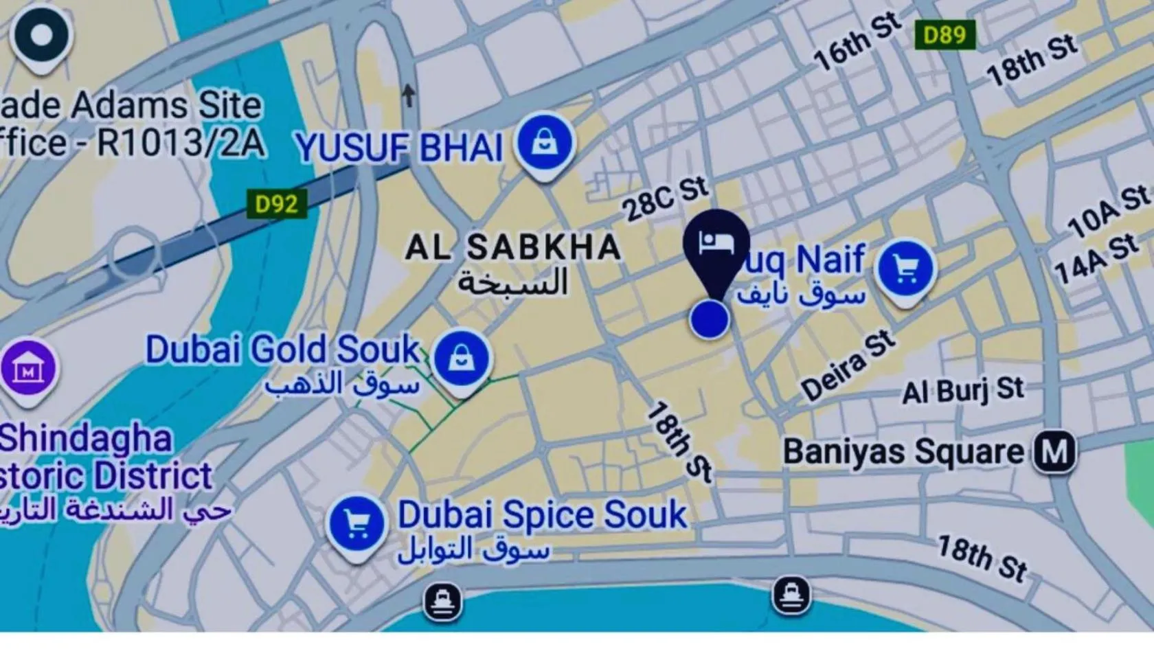 Location in AL KARNAK HOTEL - BRANCH