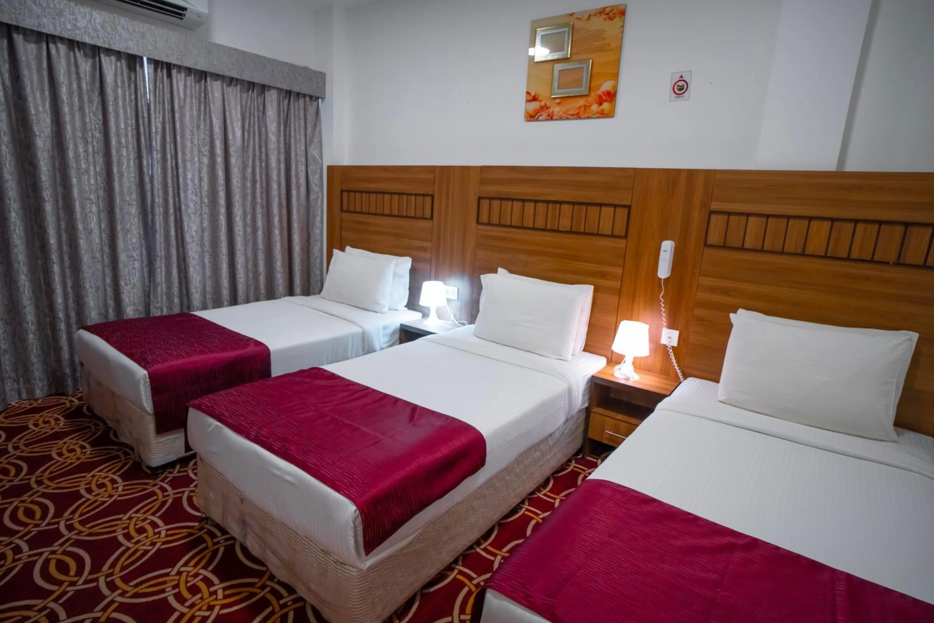 Bed in AL KARNAK HOTEL - BRANCH