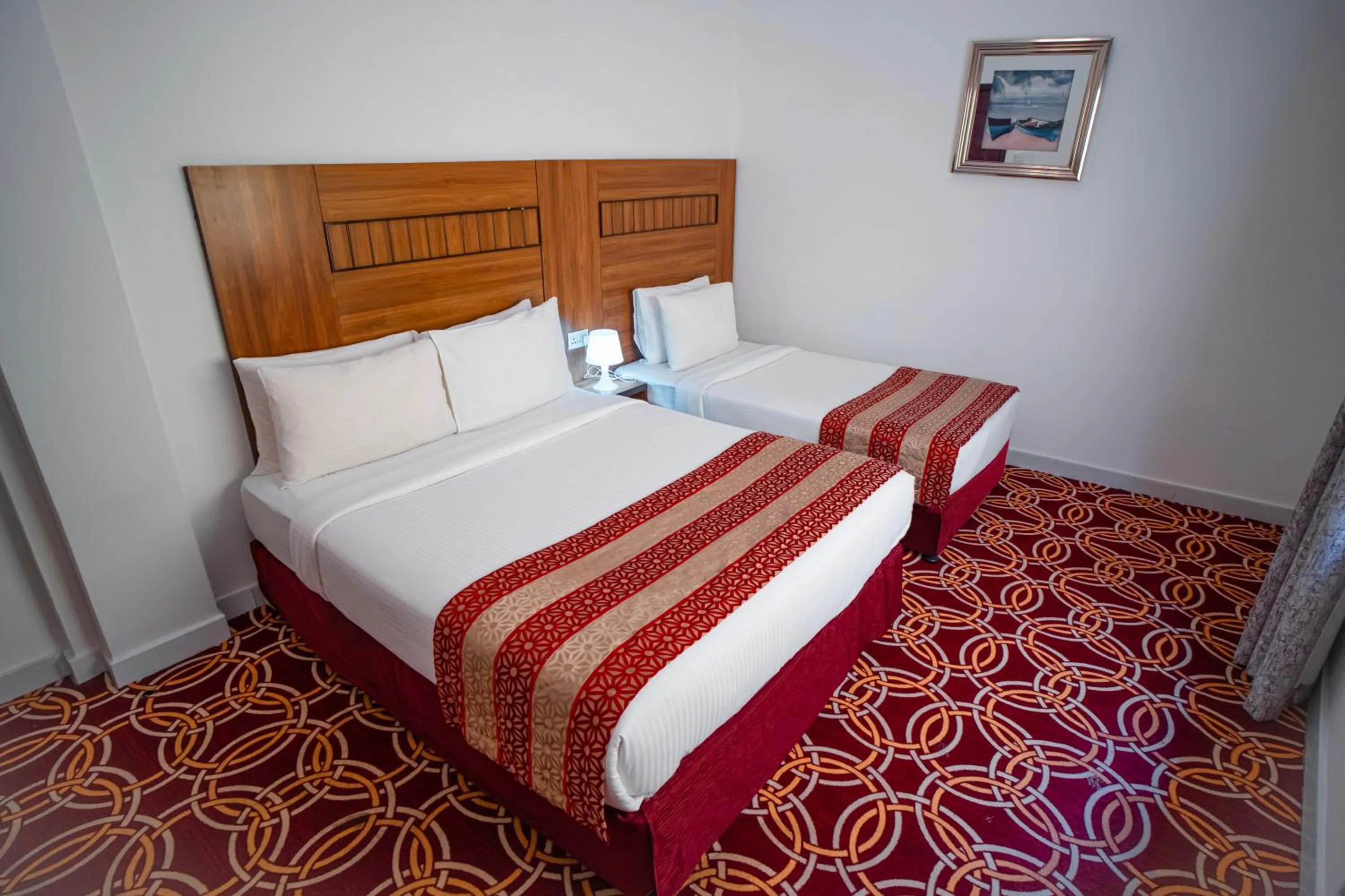 Bed in AL KARNAK HOTEL - BRANCH