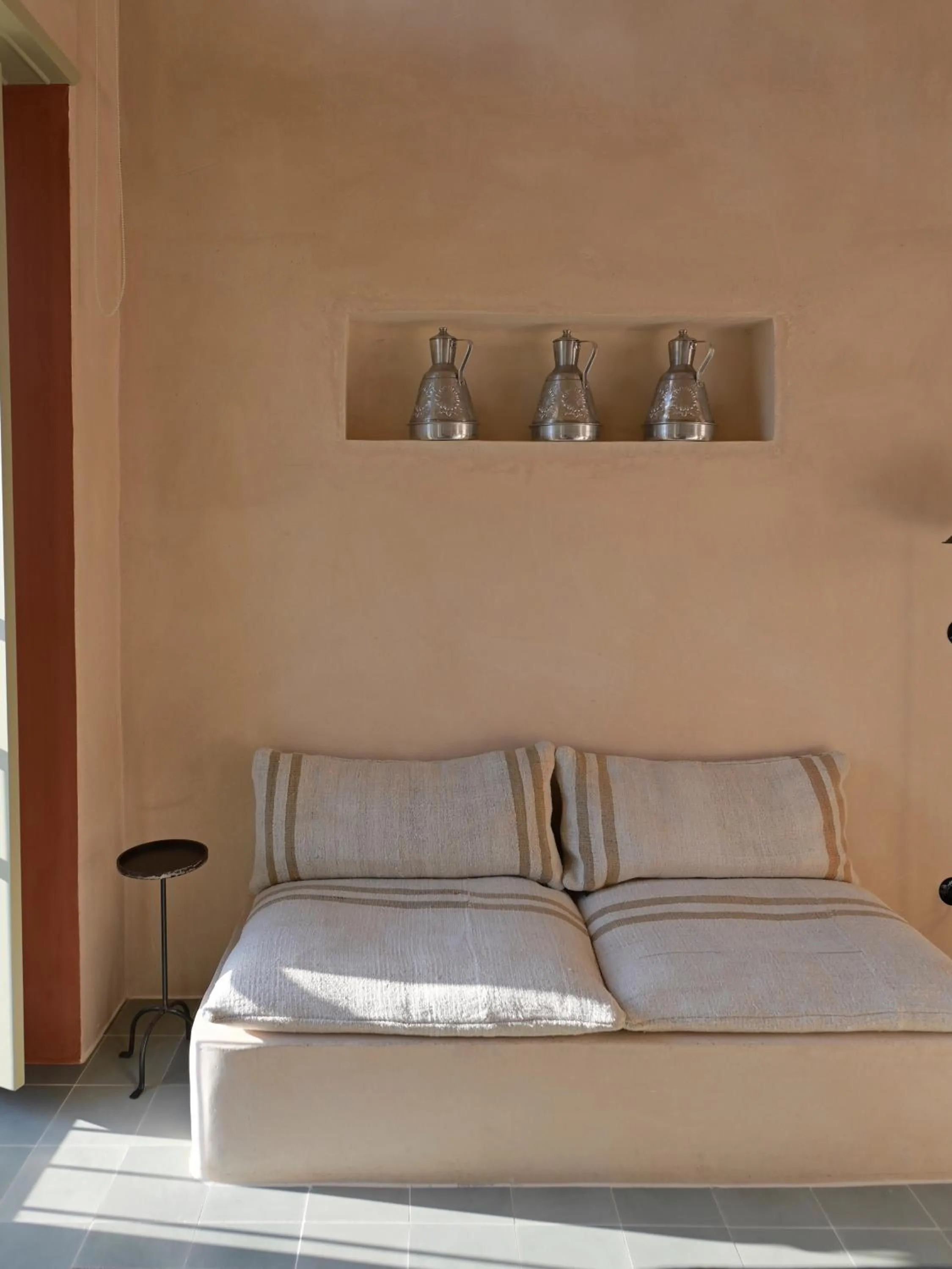 Seating area, Bed in Casa Mediterraneo Hotel