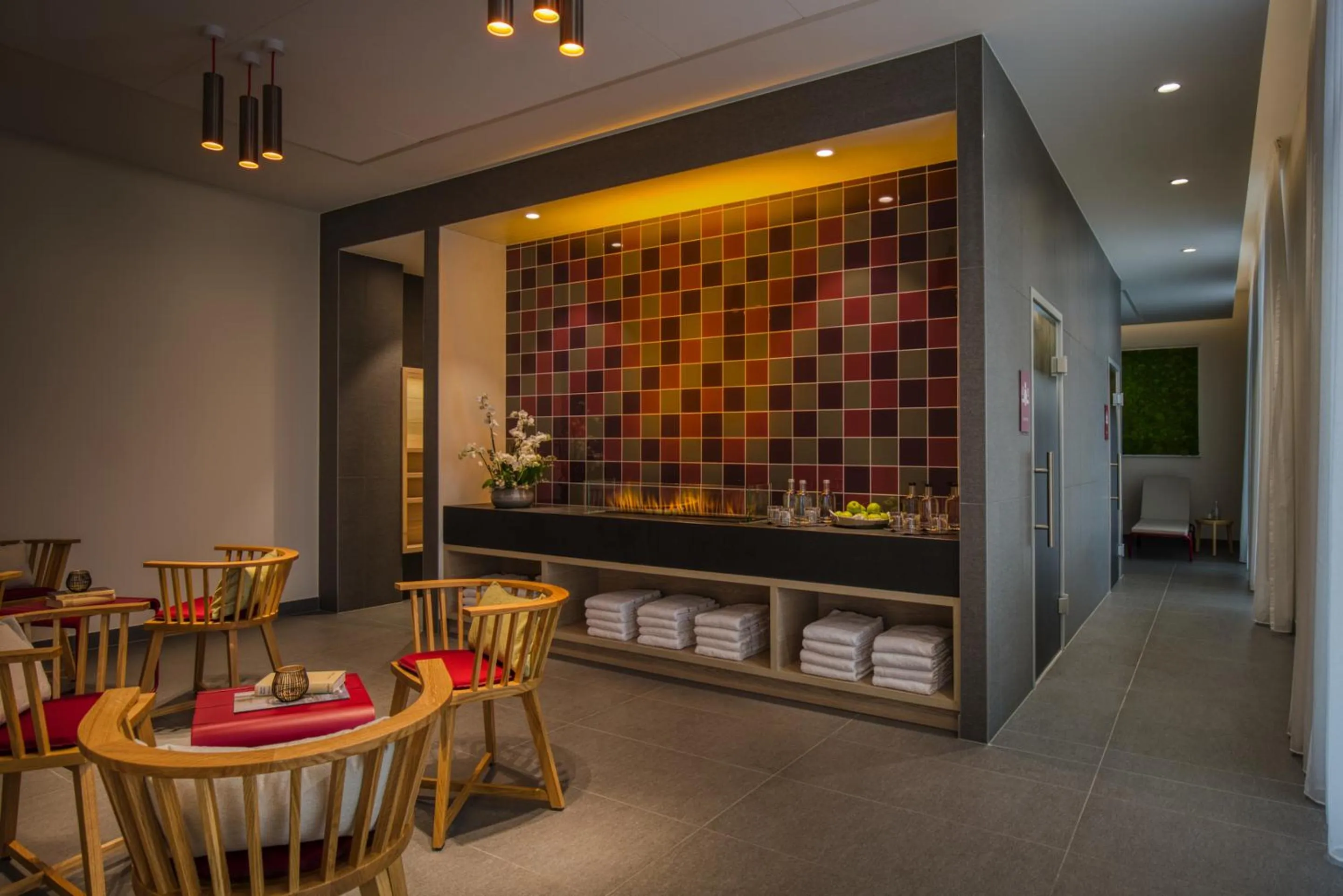 Sauna in IntercityHotel Geneva