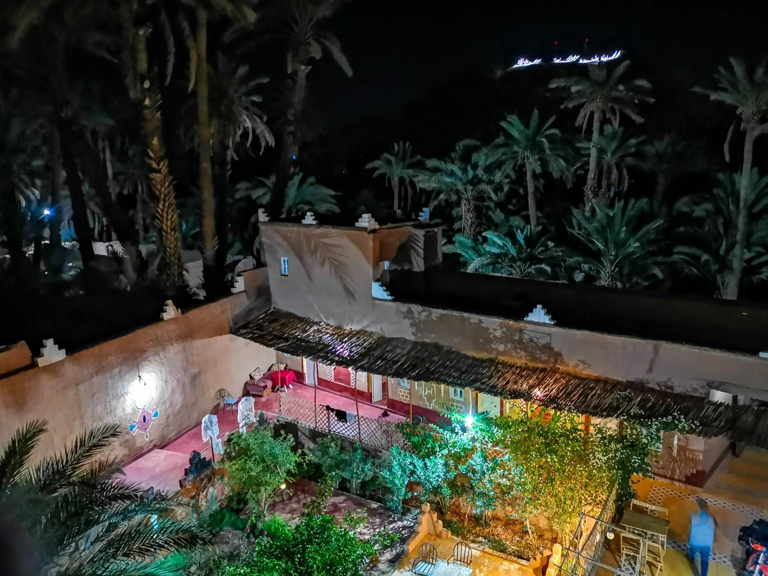Garden view in Riad Dar Zaouia