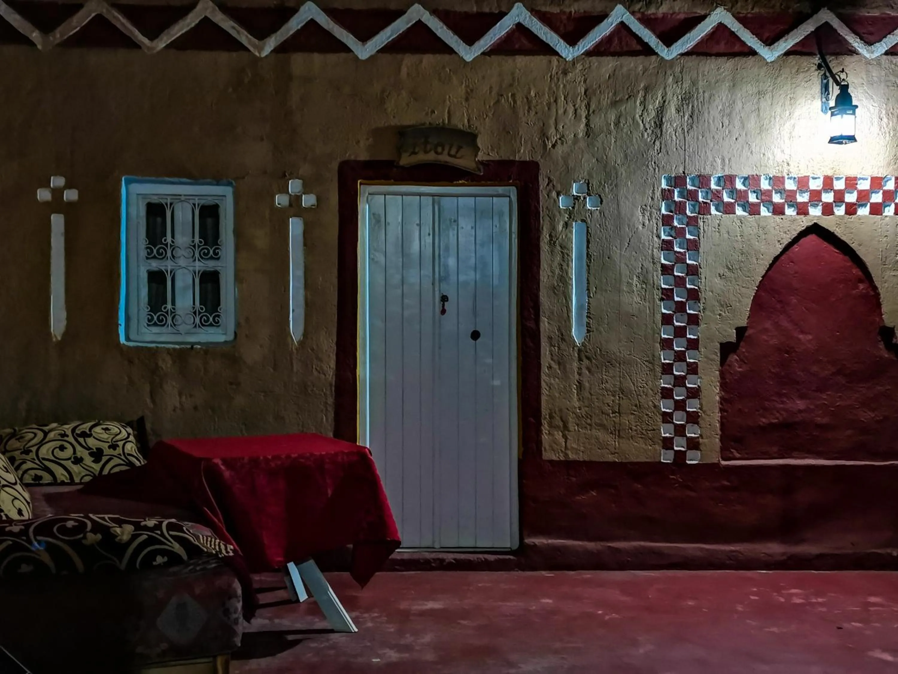 Living room in Riad Dar Zaouia