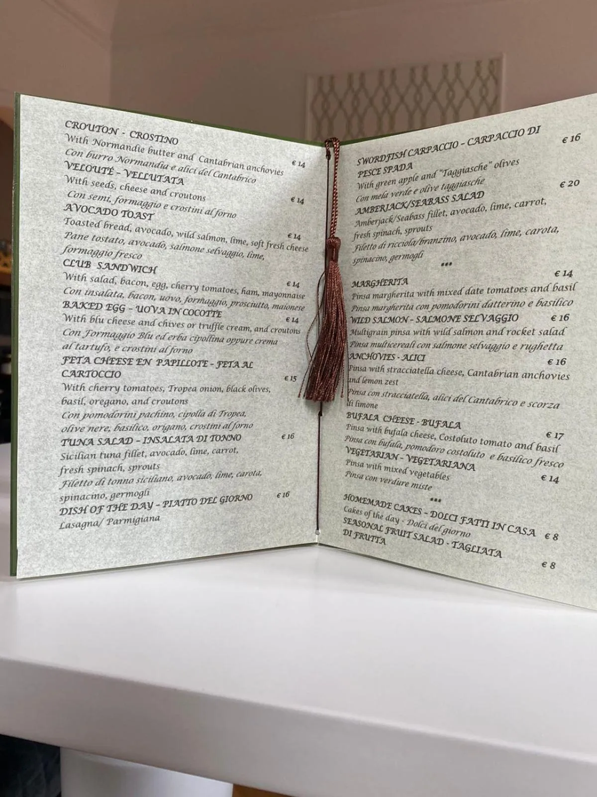 Lunch in Mangili Garden Hotel