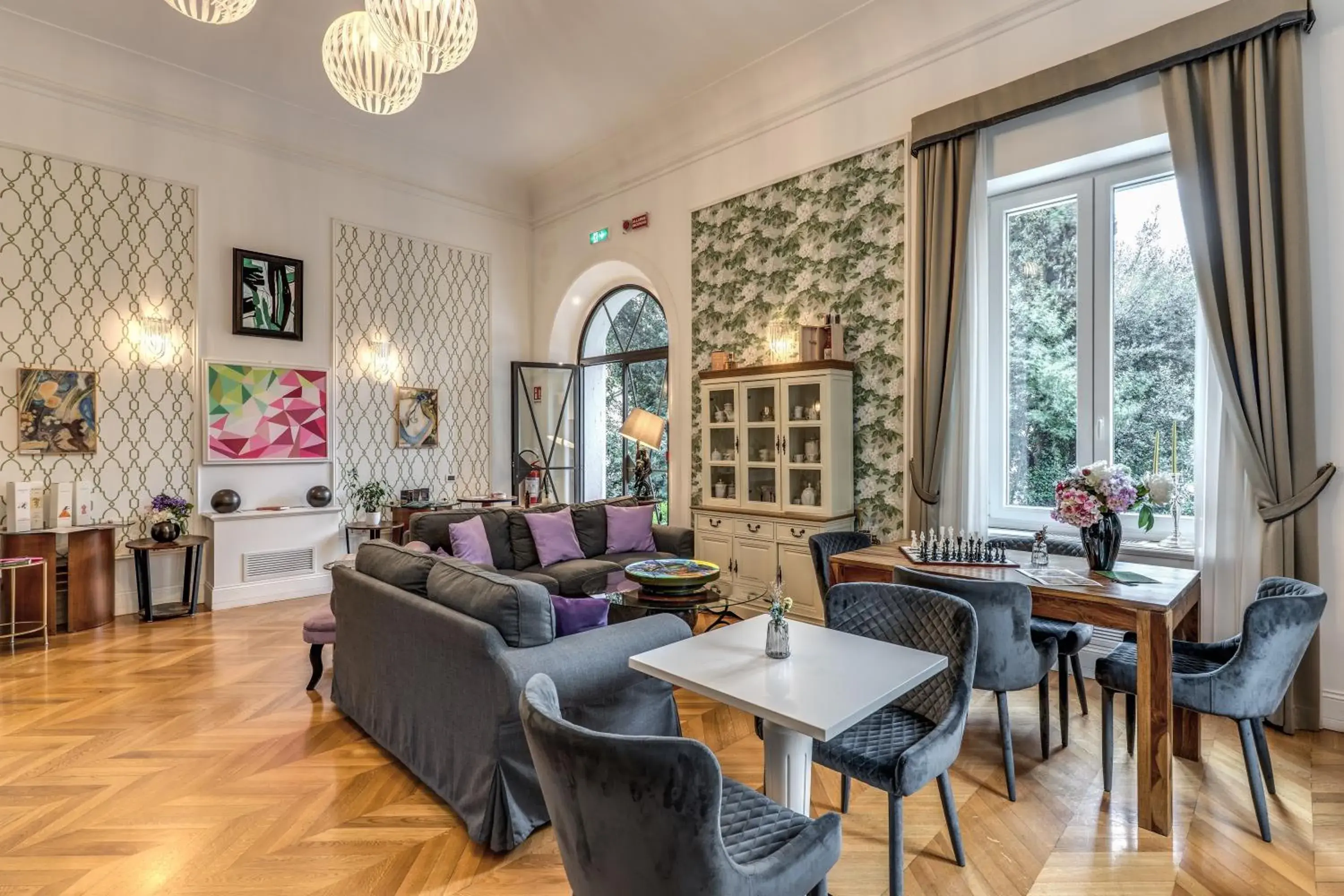 Lobby or reception in Mangili Garden Hotel Lobby or reception in Mangili Garden Hotel