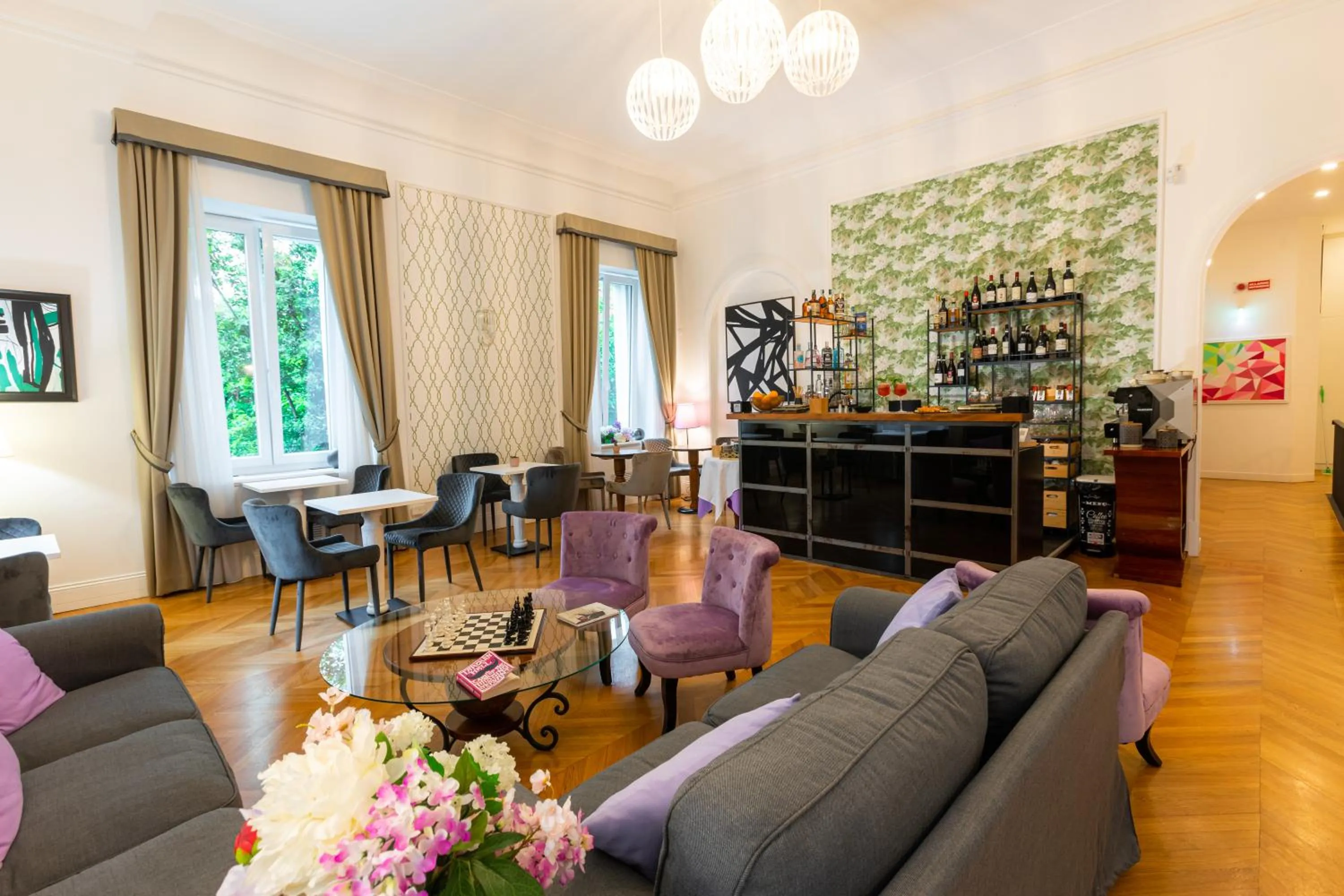 Lobby or reception in Mangili Garden Hotel